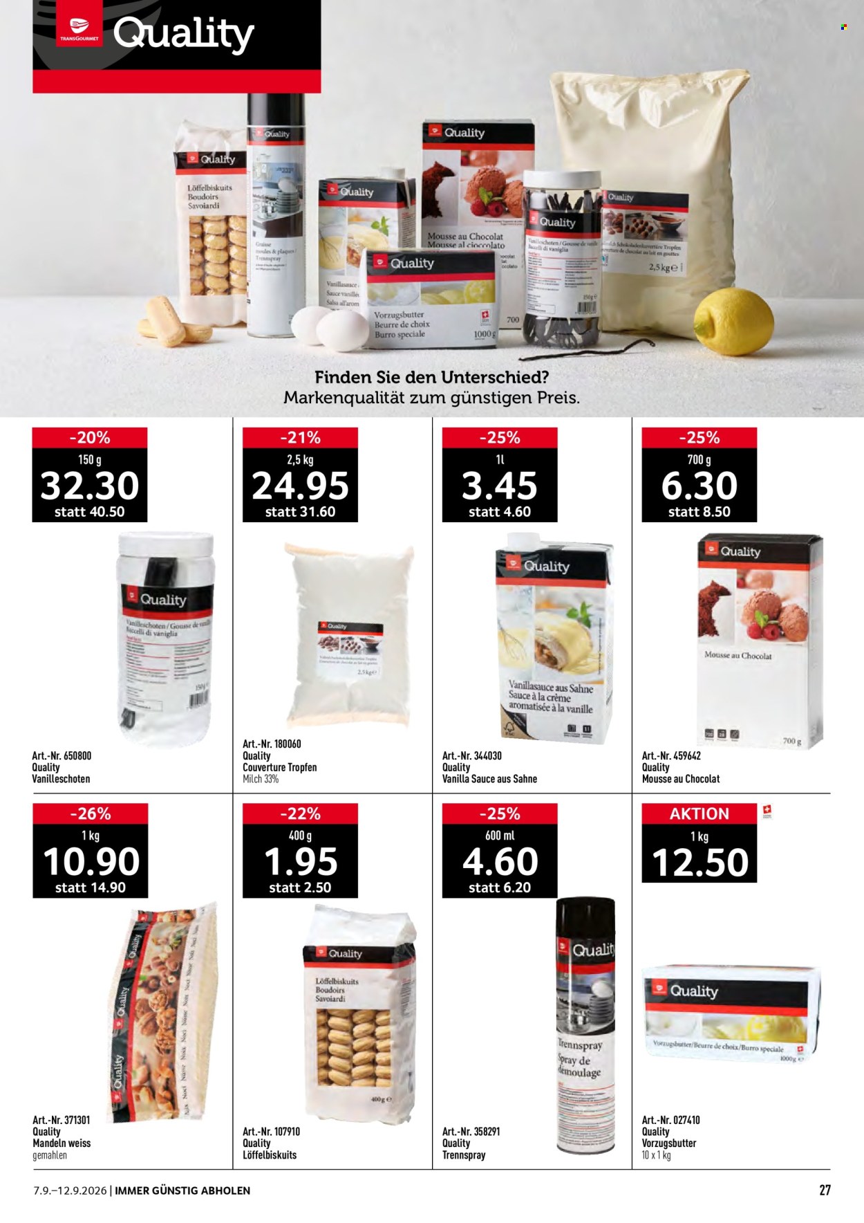 Catalogue Prodega - 7.9.2026 - 12.9.2026. Page 27. Page 27