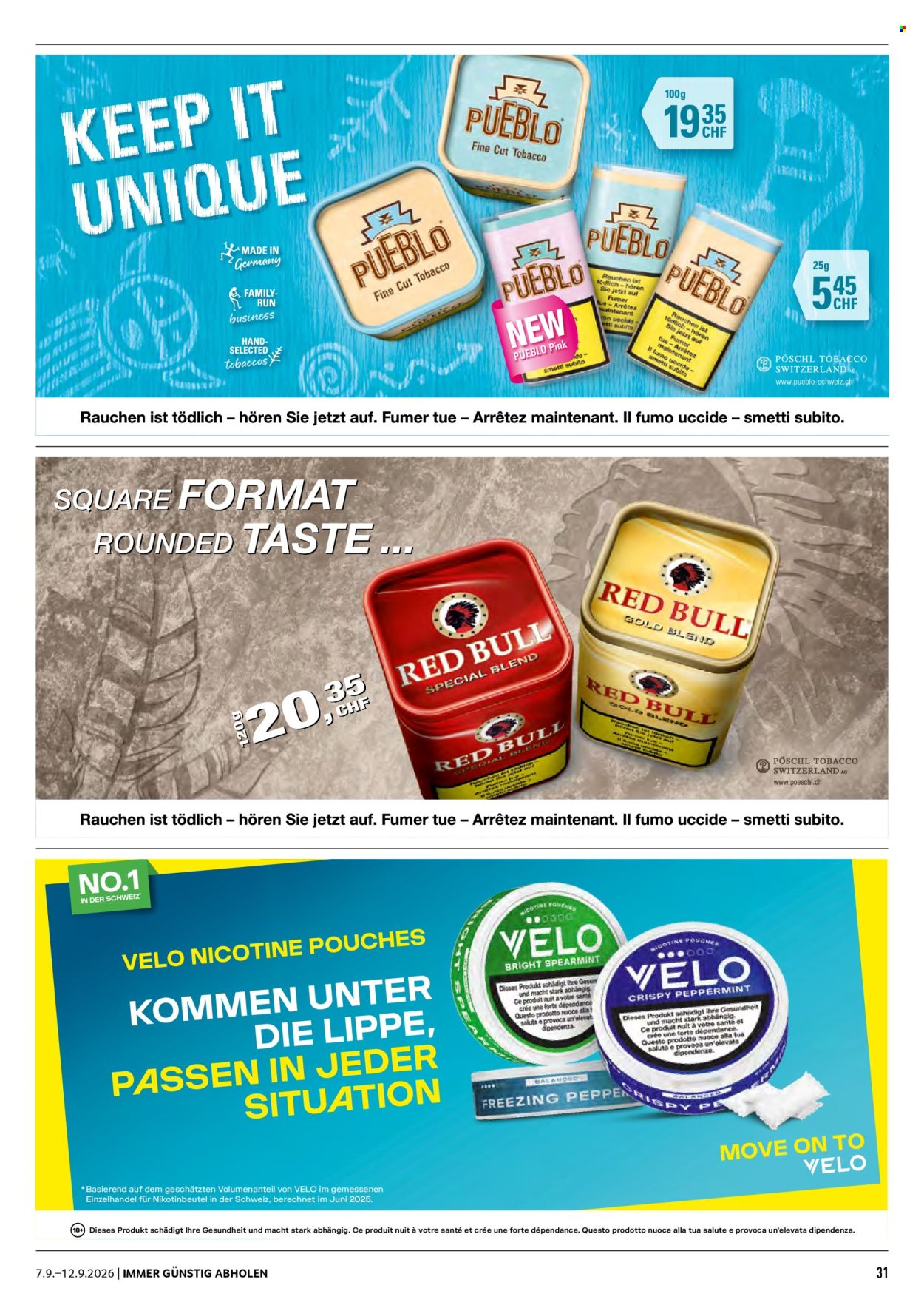 Catalogue Prodega - 7.9.2026 - 12.9.2026. Page 31. Page 31