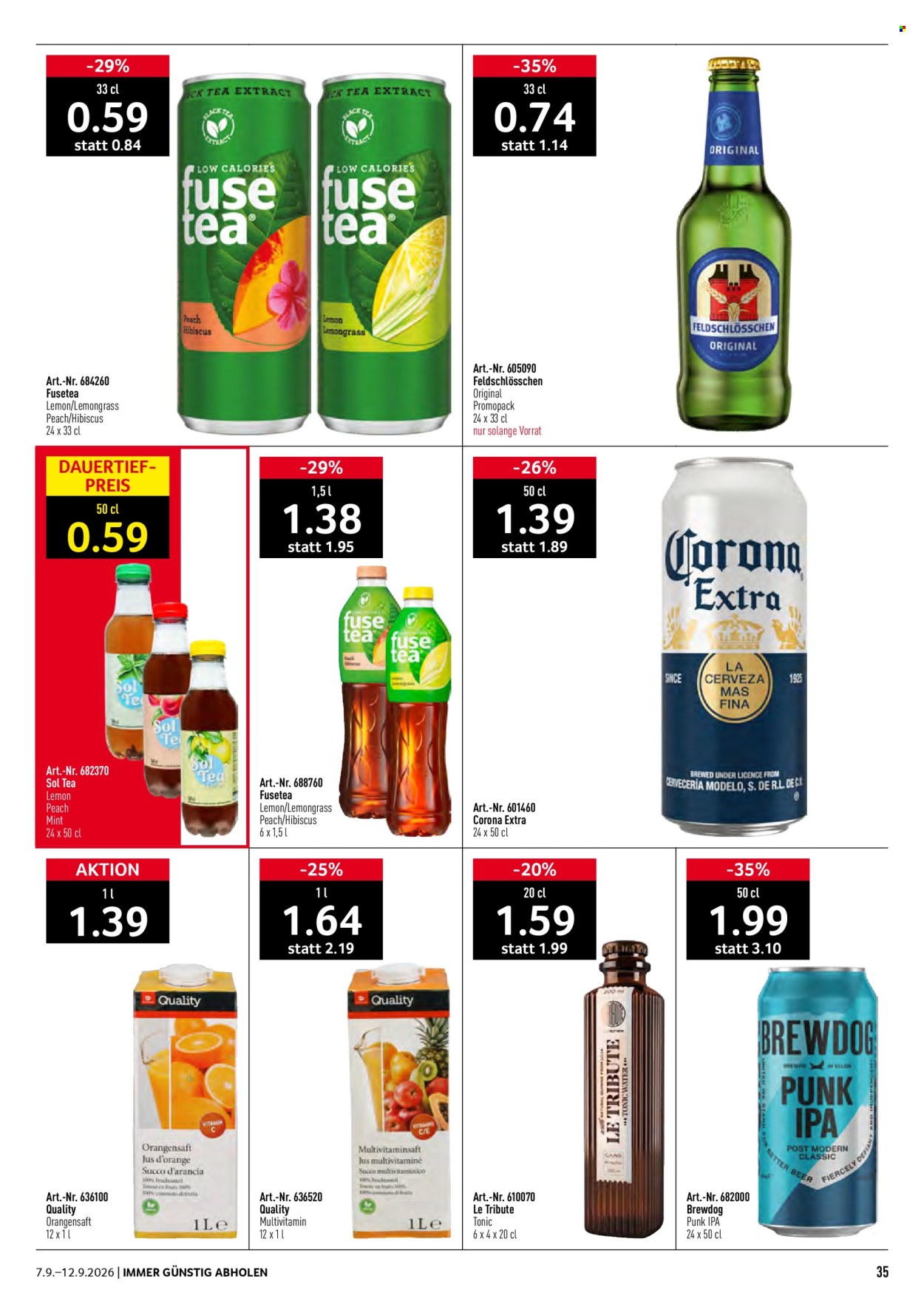 Catalogue Prodega - 7.9.2026 - 12.9.2026. Page 35. Page 35