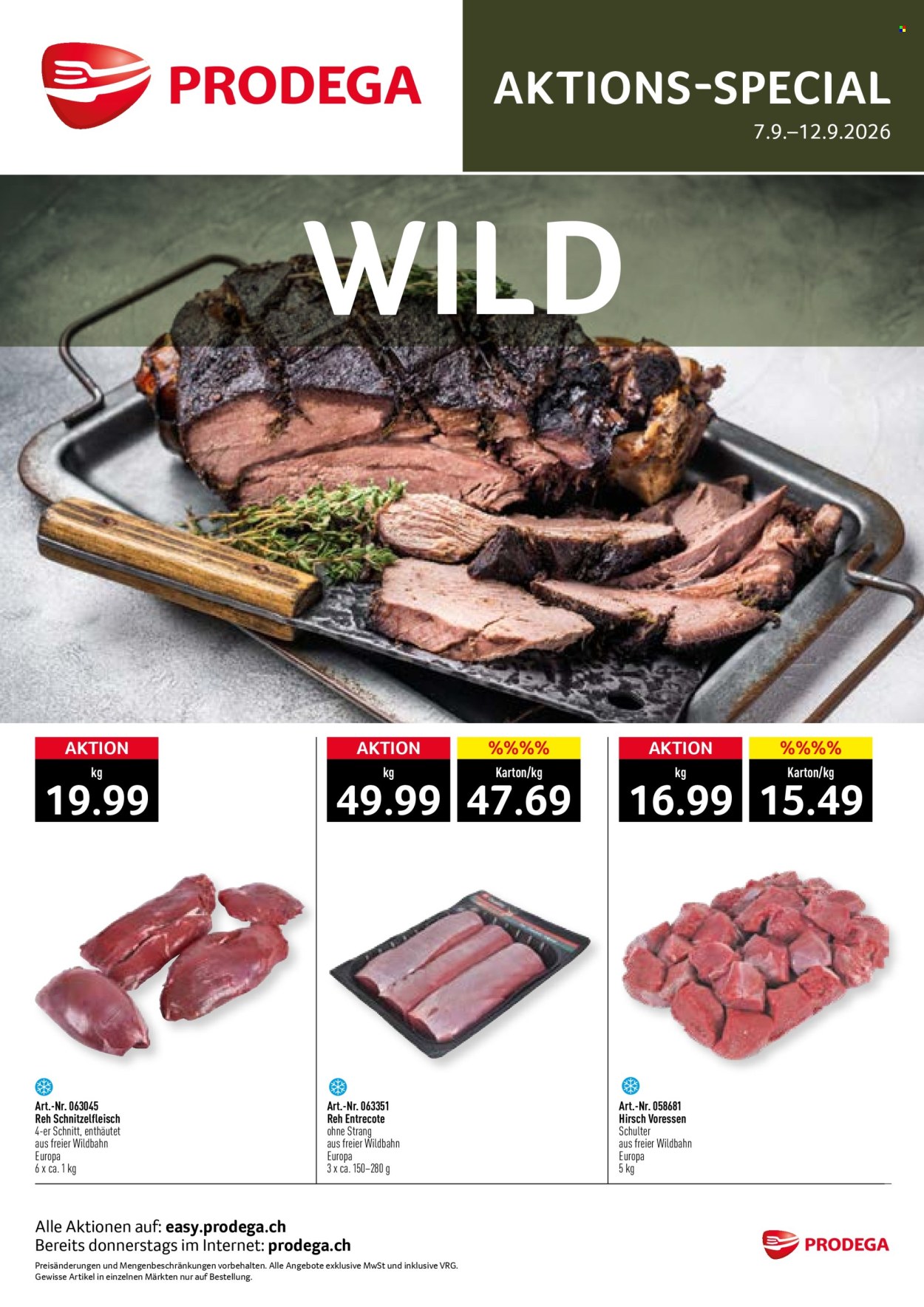 Catalogue Prodega - 7.9.2026 - 12.9.2026. Page 1. Page 1