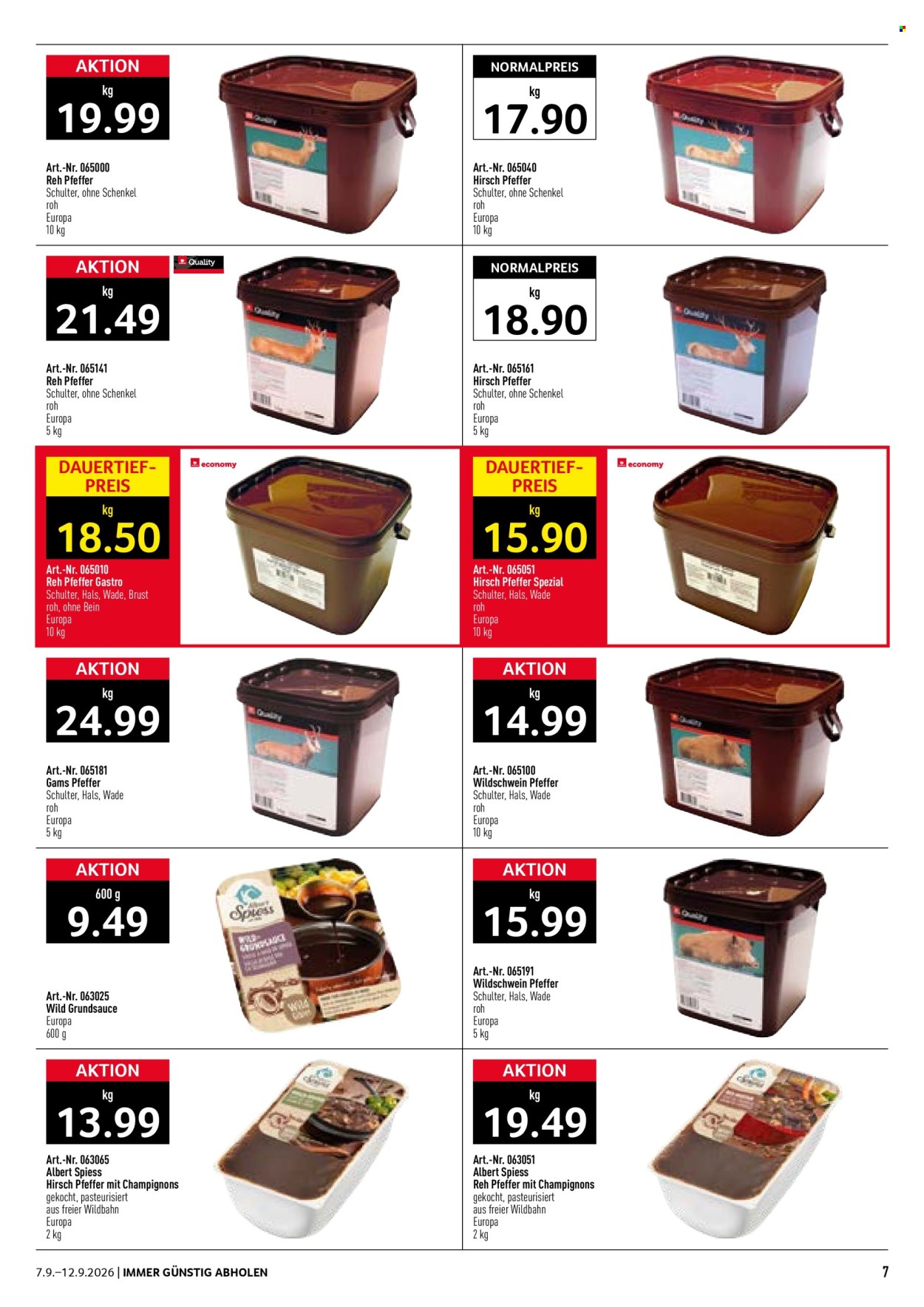 Catalogue Prodega - 7.9.2026 - 12.9.2026. Page 7. Page 7