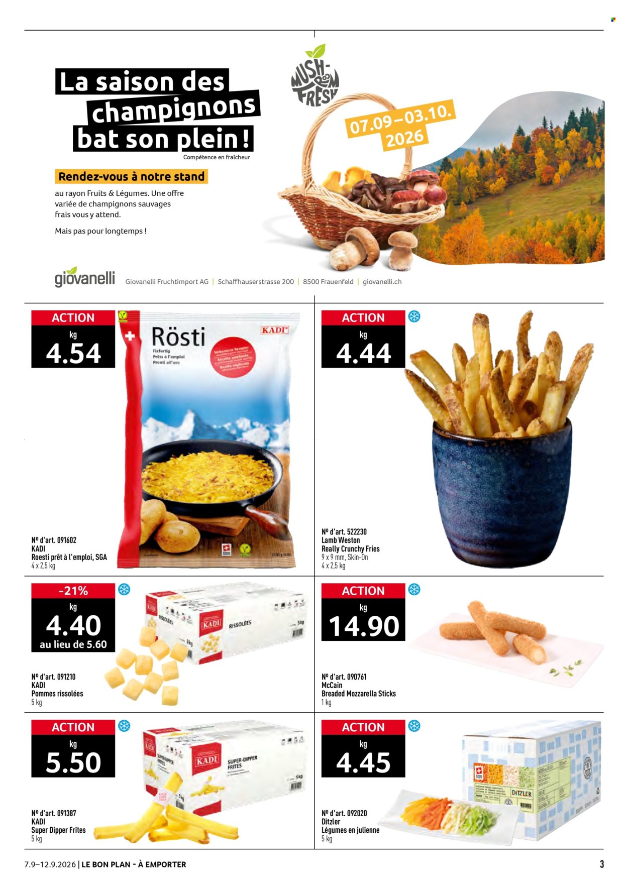 Catalogue Prodega - 7.9.2026 - 12.9.2026. Page 3. Page 3