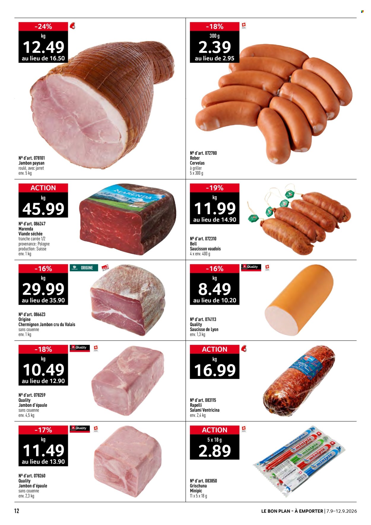 Catalogue Prodega - 7.9.2026 - 12.9.2026. Page 12. Page 12
