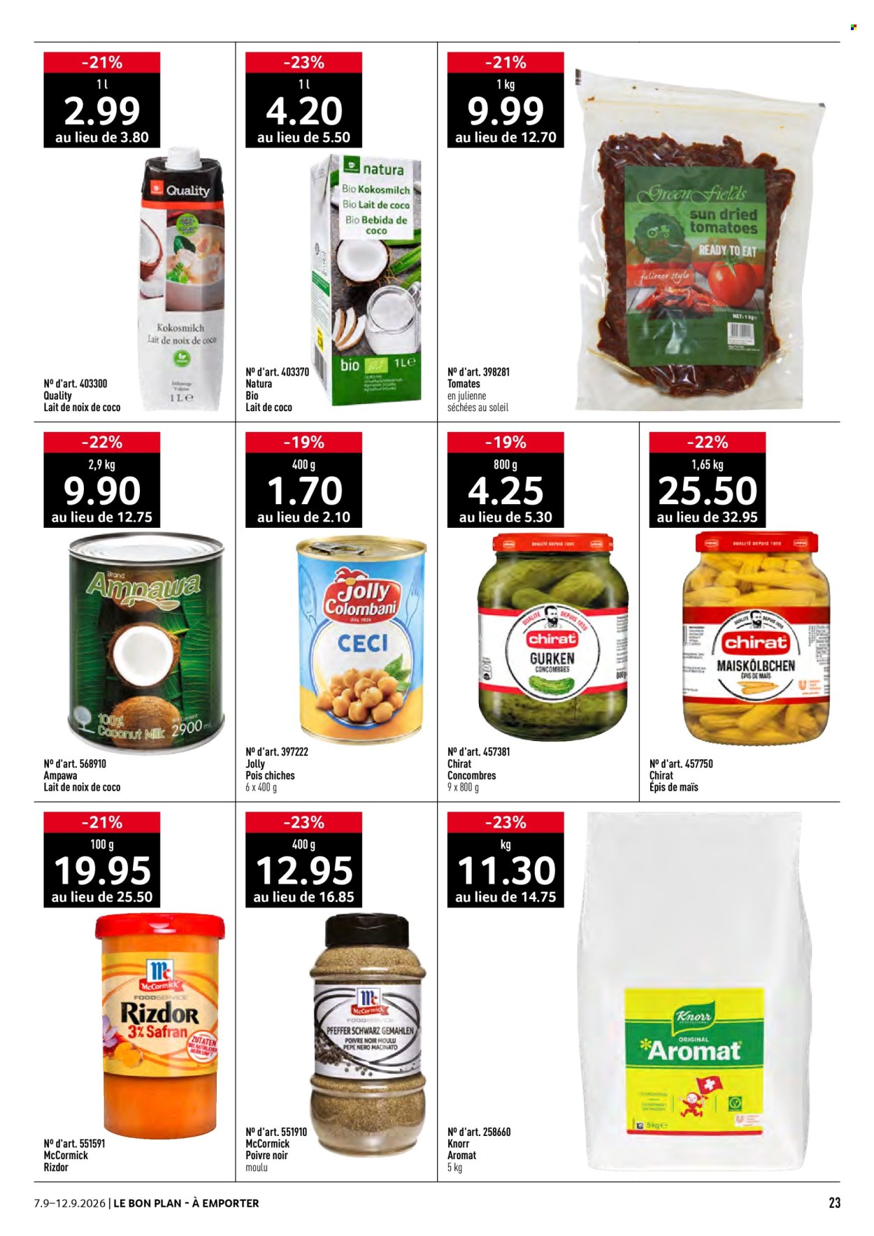 Catalogue Prodega - 7.9.2026 - 12.9.2026. Page 23. Page 23