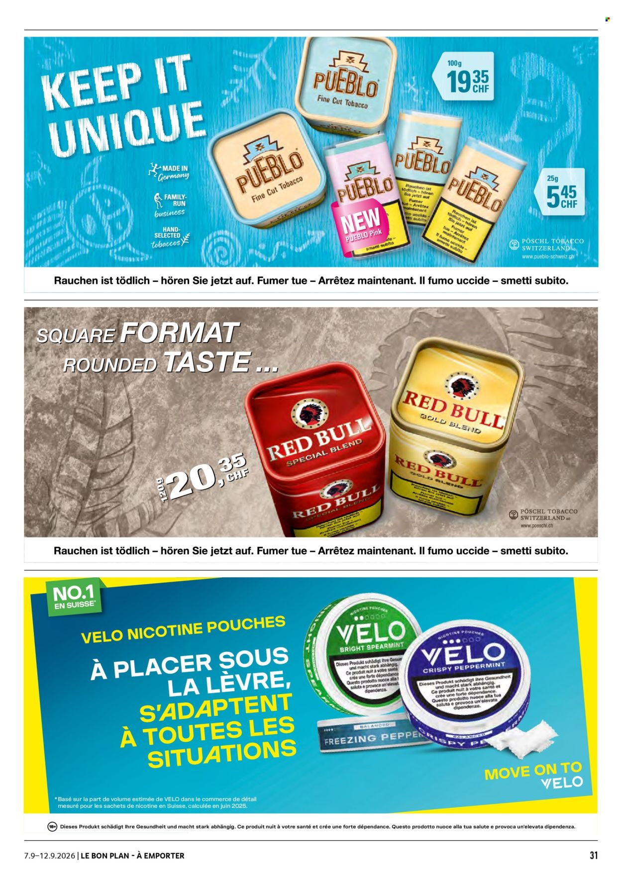 Catalogue Prodega - 7.9.2026 - 12.9.2026. Page 31. Page 31