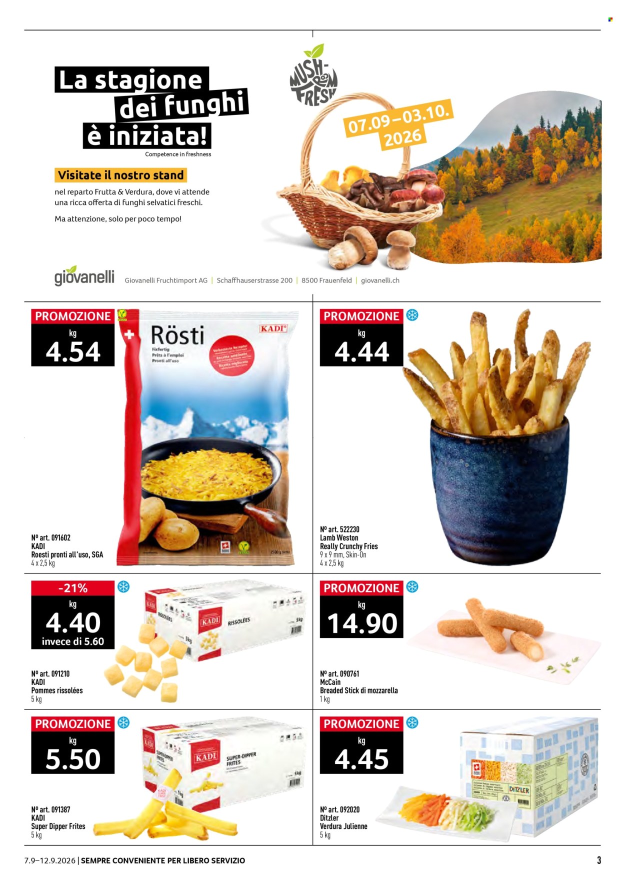 Catalogue Prodega - 7.9.2026 - 12.9.2026. Page 3. Page 3