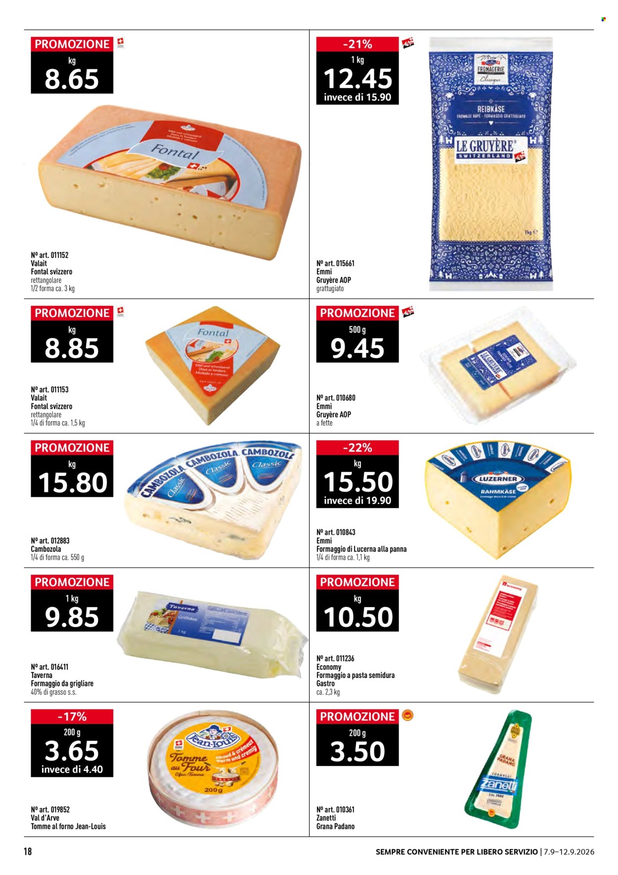 Catalogue Prodega - 7.9.2026 - 12.9.2026. Page 18. Page 18