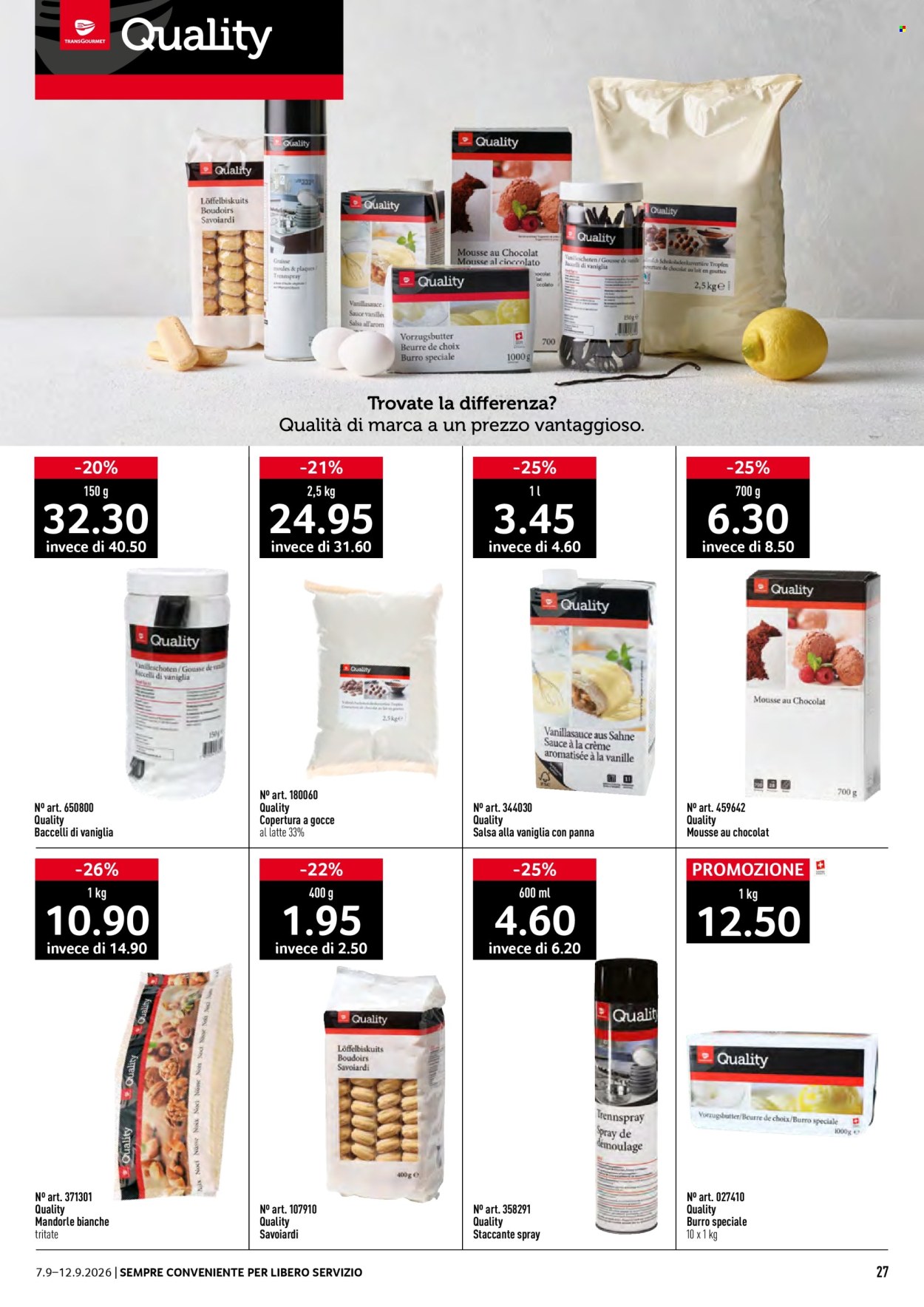 Catalogue Prodega - 7.9.2026 - 12.9.2026. Page 27. Page 27