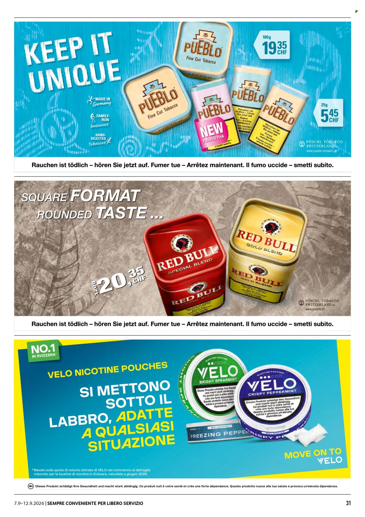 Catalogue Prodega - 7.9.2026 - 12.9.2026. Page 31. Page 31