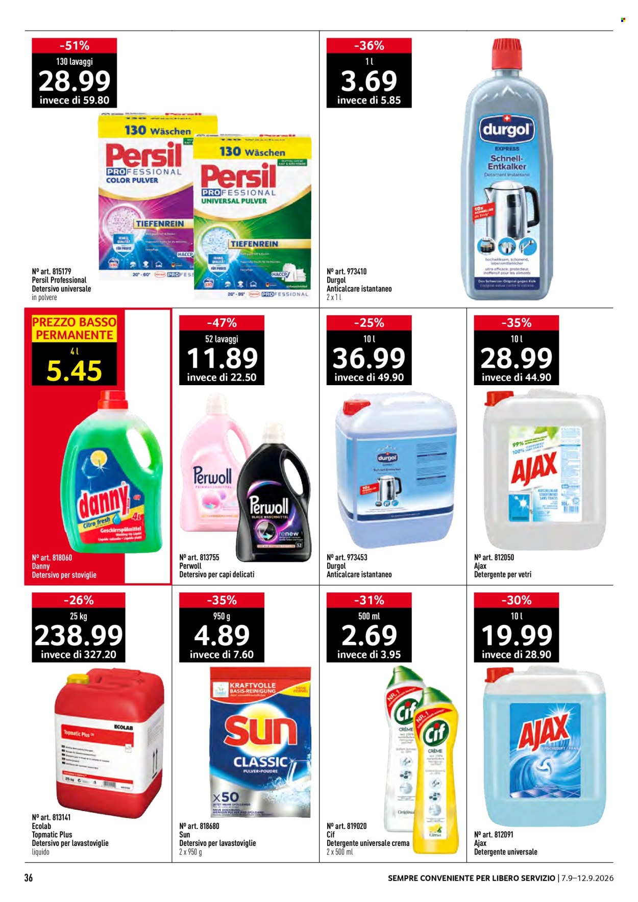 Catalogue Prodega - 7.9.2026 - 12.9.2026. Page 36. Page 36