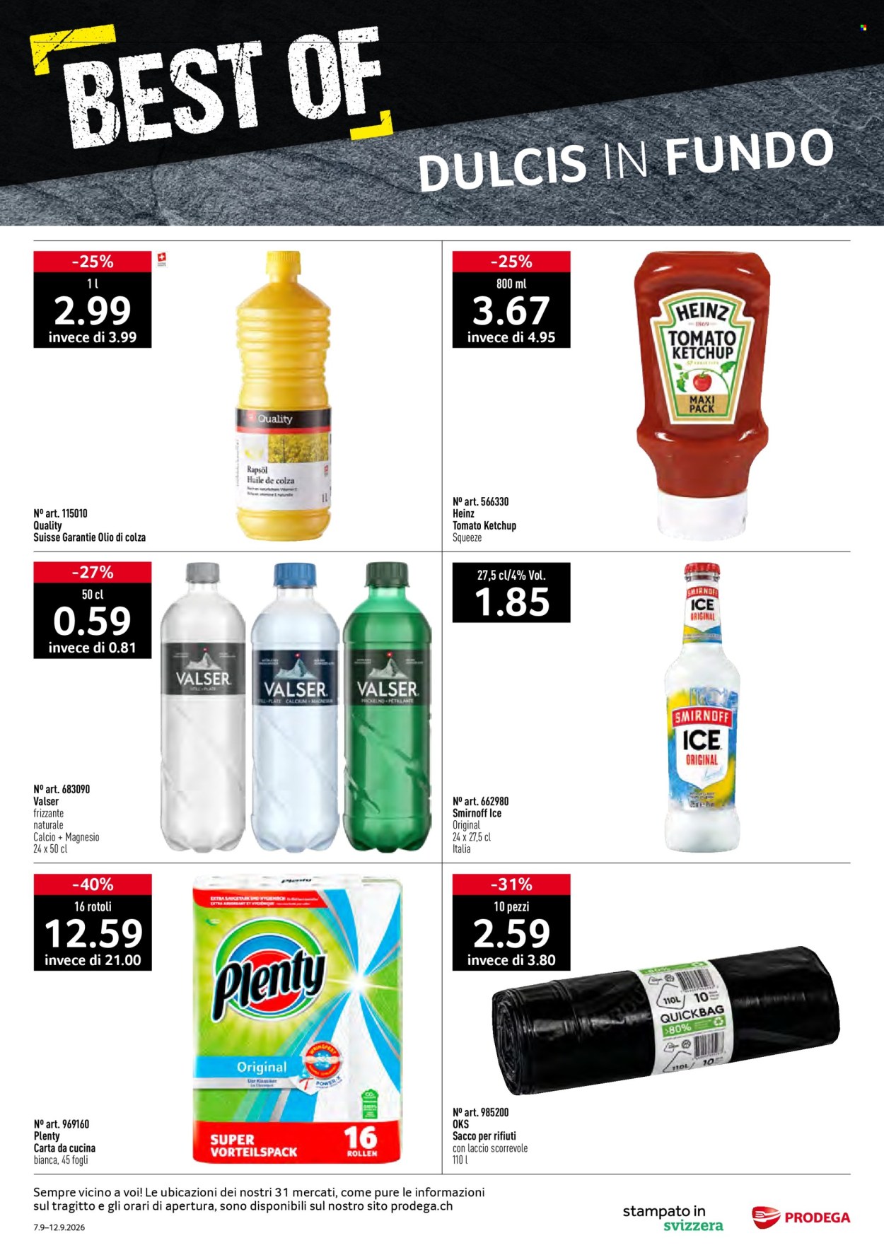 Catalogue Prodega - 7.9.2026 - 12.9.2026. Page 40. Page 40