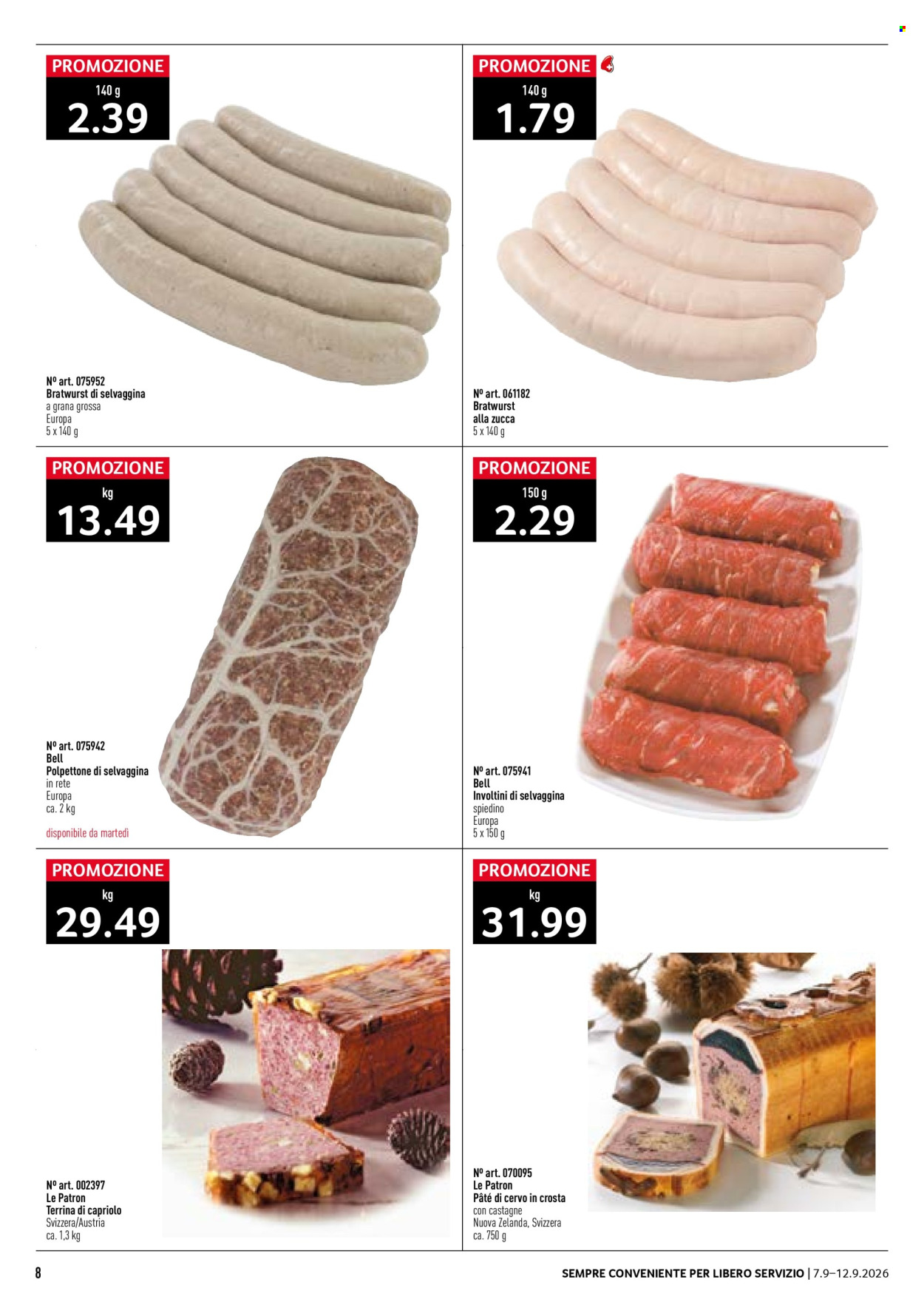 Catalogue Prodega - 7.9.2026 - 12.9.2026. Page 8. Page 8