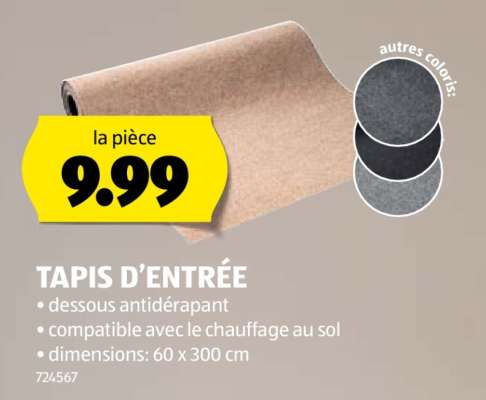 TAPIS D’ENTRÉE