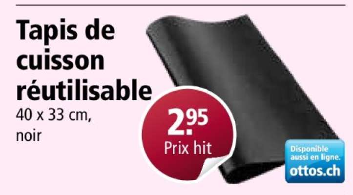 Tapis de cuisson réutilisable