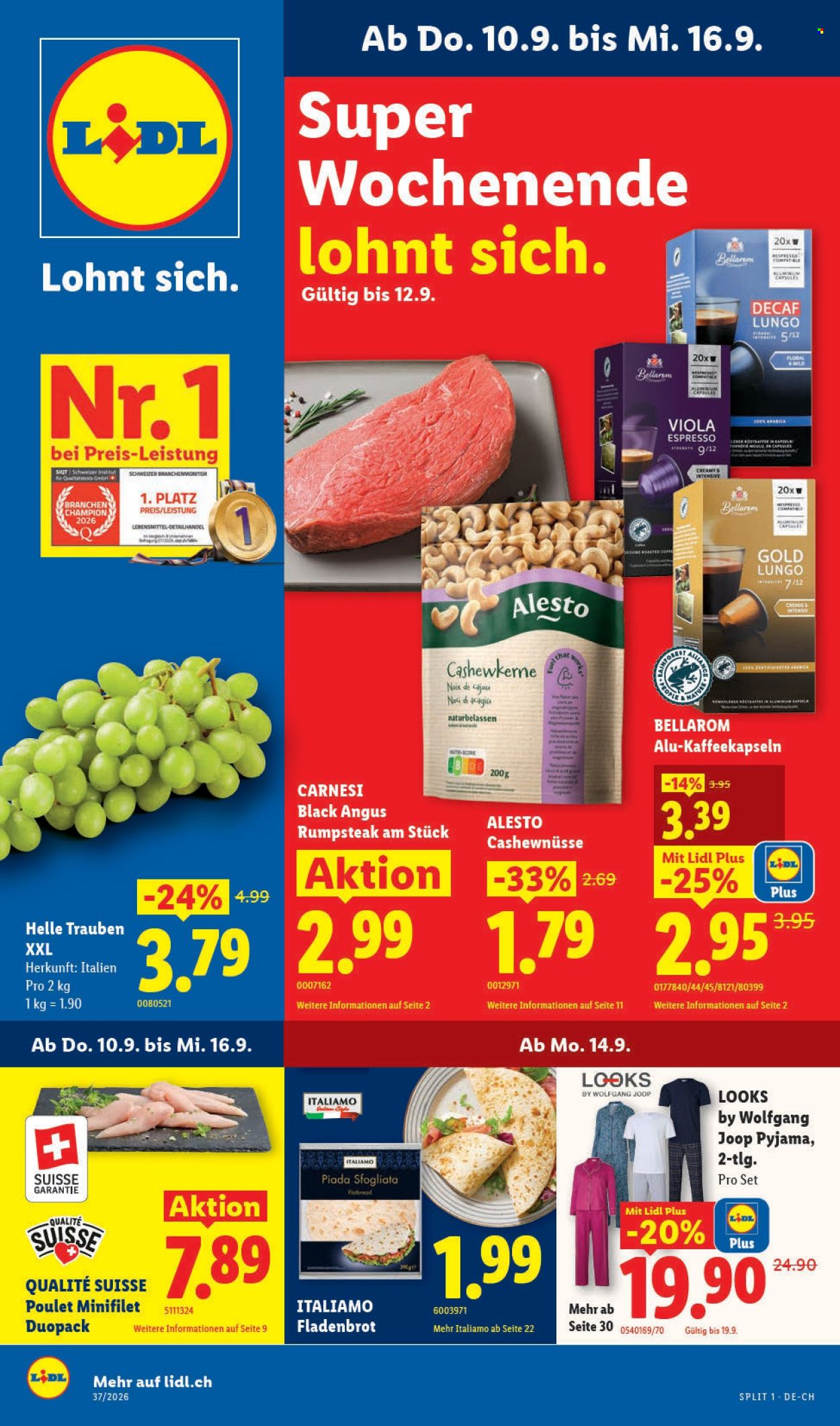 Catalogue Lidl - 10.9.2026 - 16.9.2026. Page 1. Page 1
