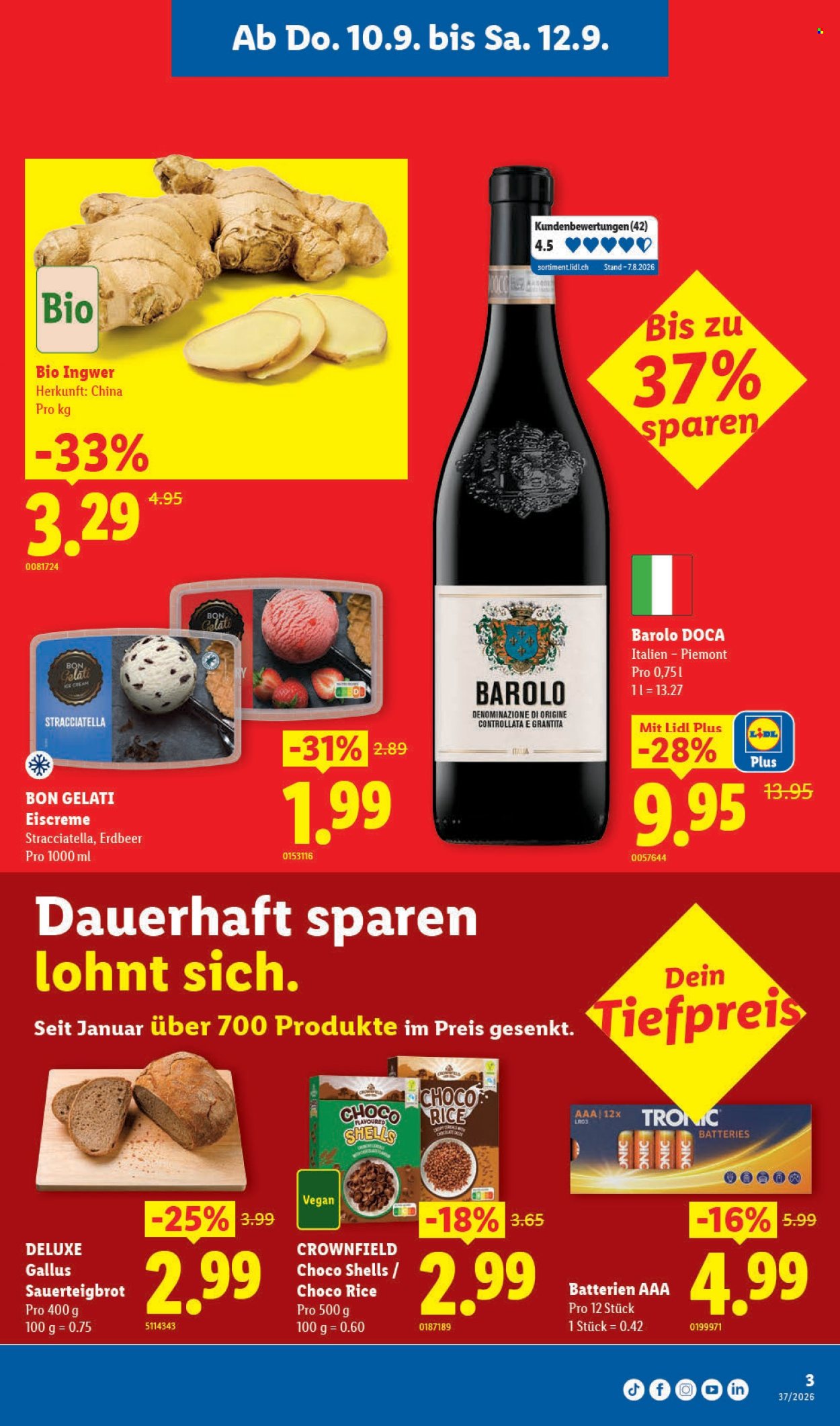 Catalogue Lidl - 10.9.2026 - 16.9.2026. Page 3. Page 3