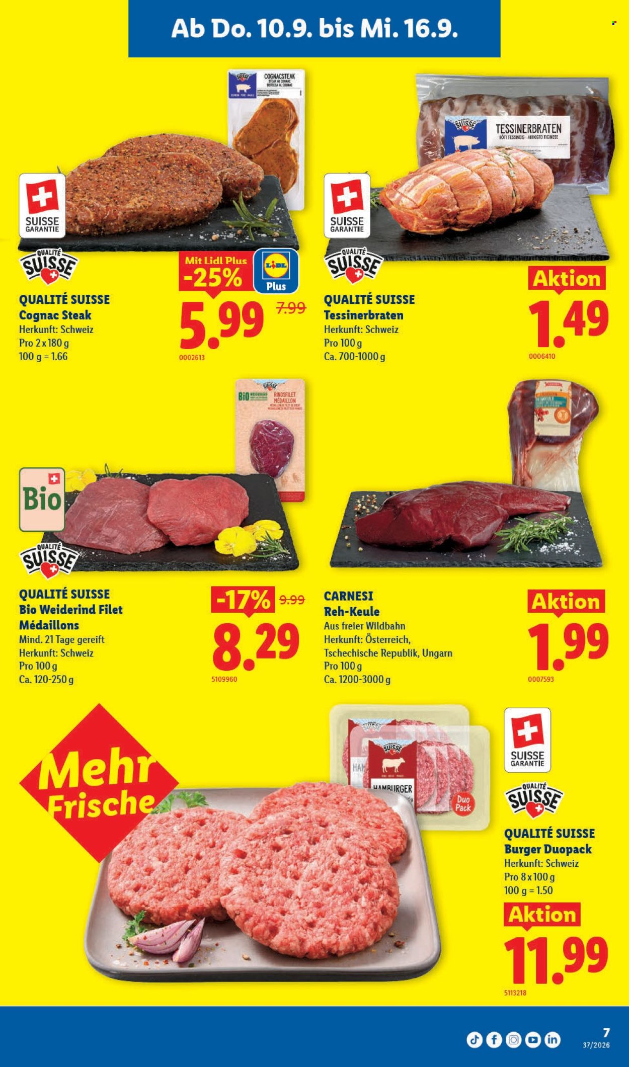 Catalogue Lidl - 10.9.2026 - 16.9.2026. Page 7. Page 7