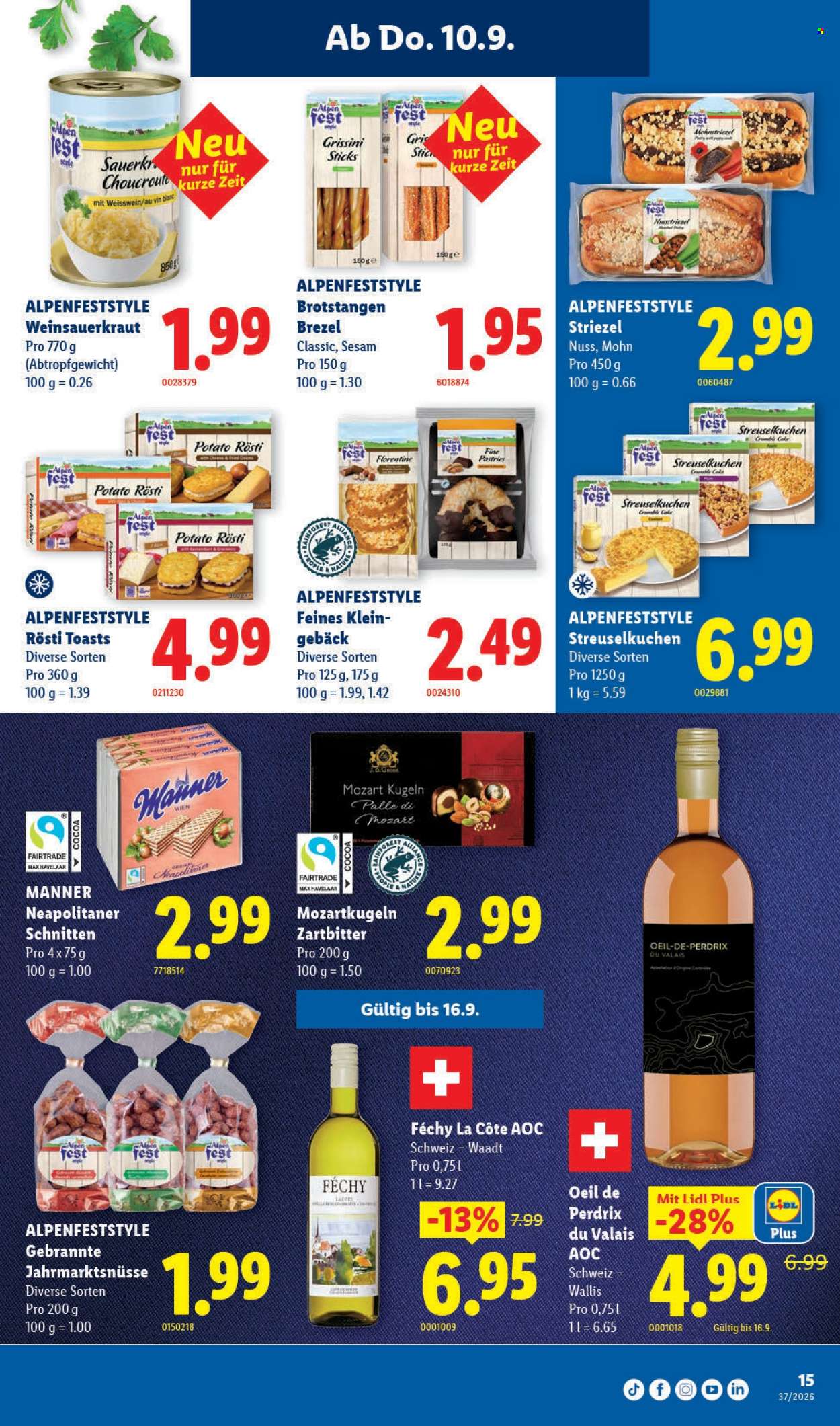 Catalogue Lidl - 10.9.2026 - 16.9.2026. Page 15. Page 15