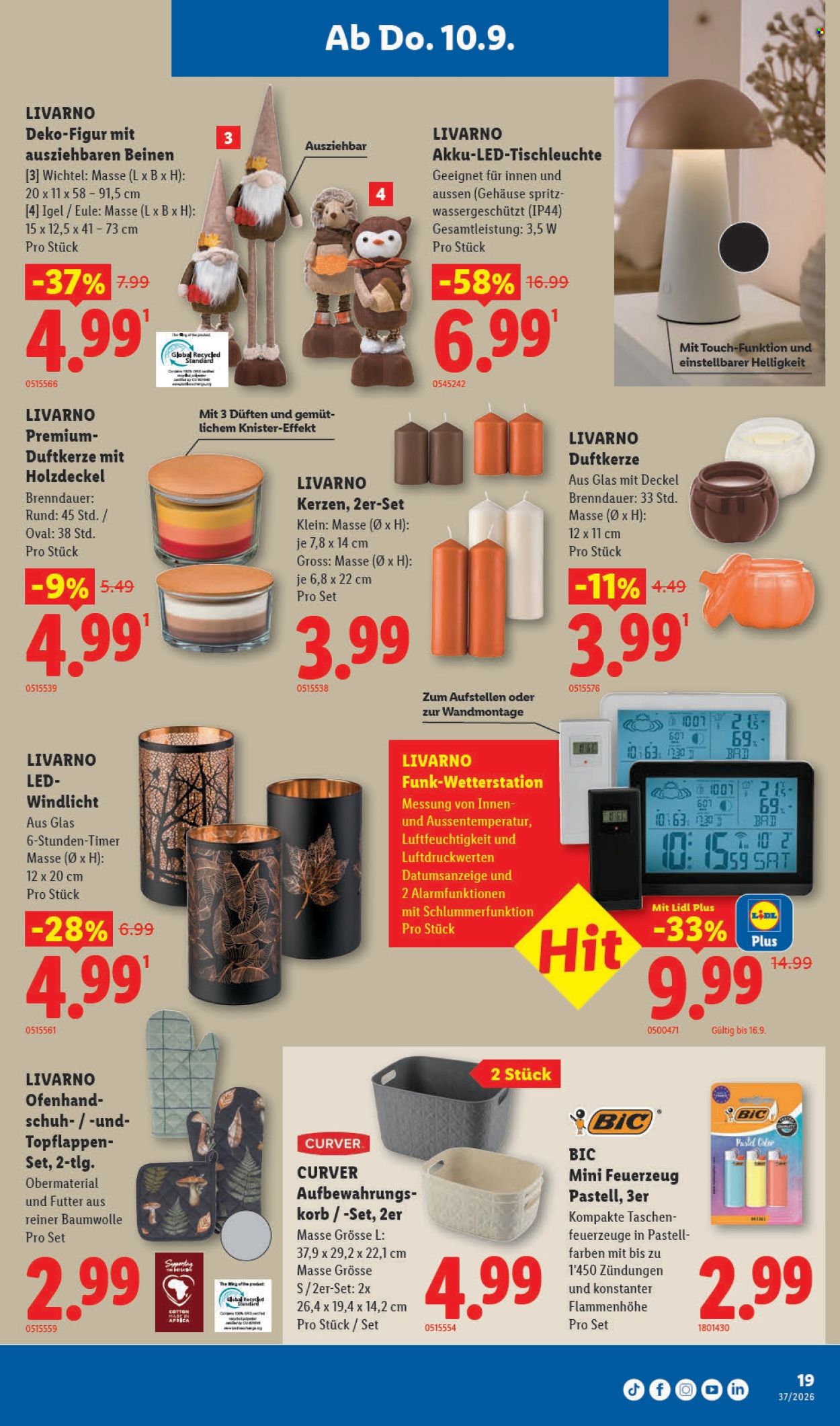 Catalogue Lidl - 10.9.2026 - 16.9.2026. Page 19. Page 19