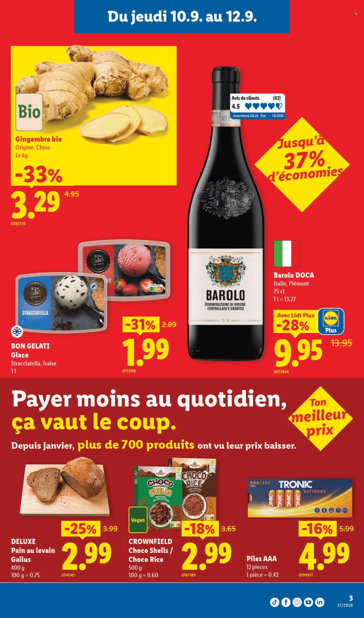 Catalogue Lidl - 10.9.2026 - 16.9.2026. Page 3. Page 3