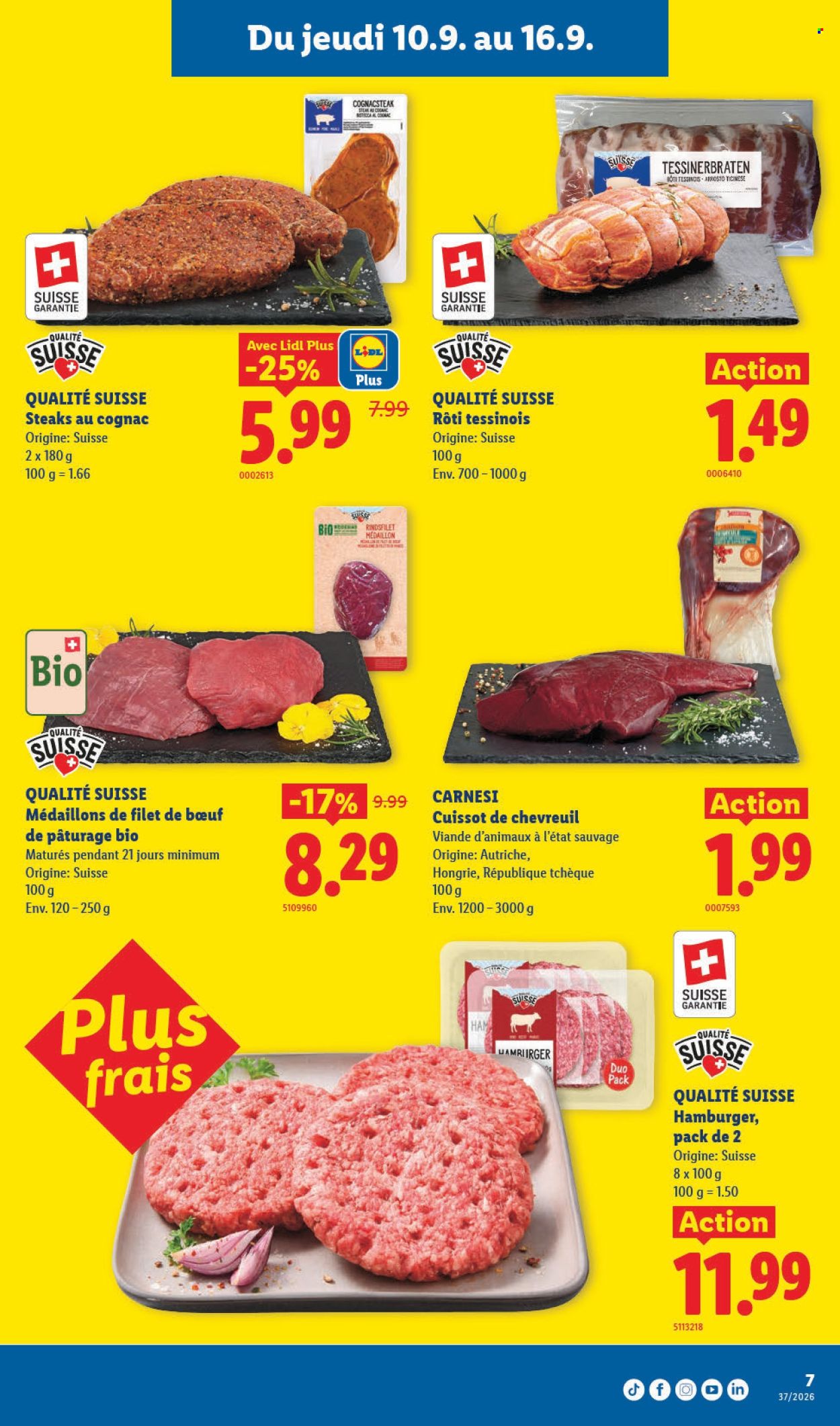 Catalogue Lidl - 10.9.2026 - 16.9.2026. Page 7. Page 7