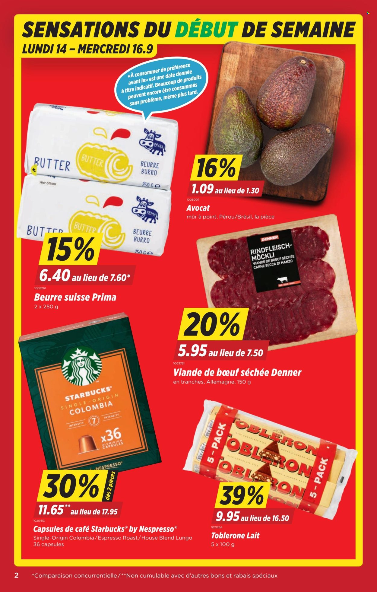 Catalogue Denner - 10.9.2026 - 16.9.2026. Page 2. Page 2
