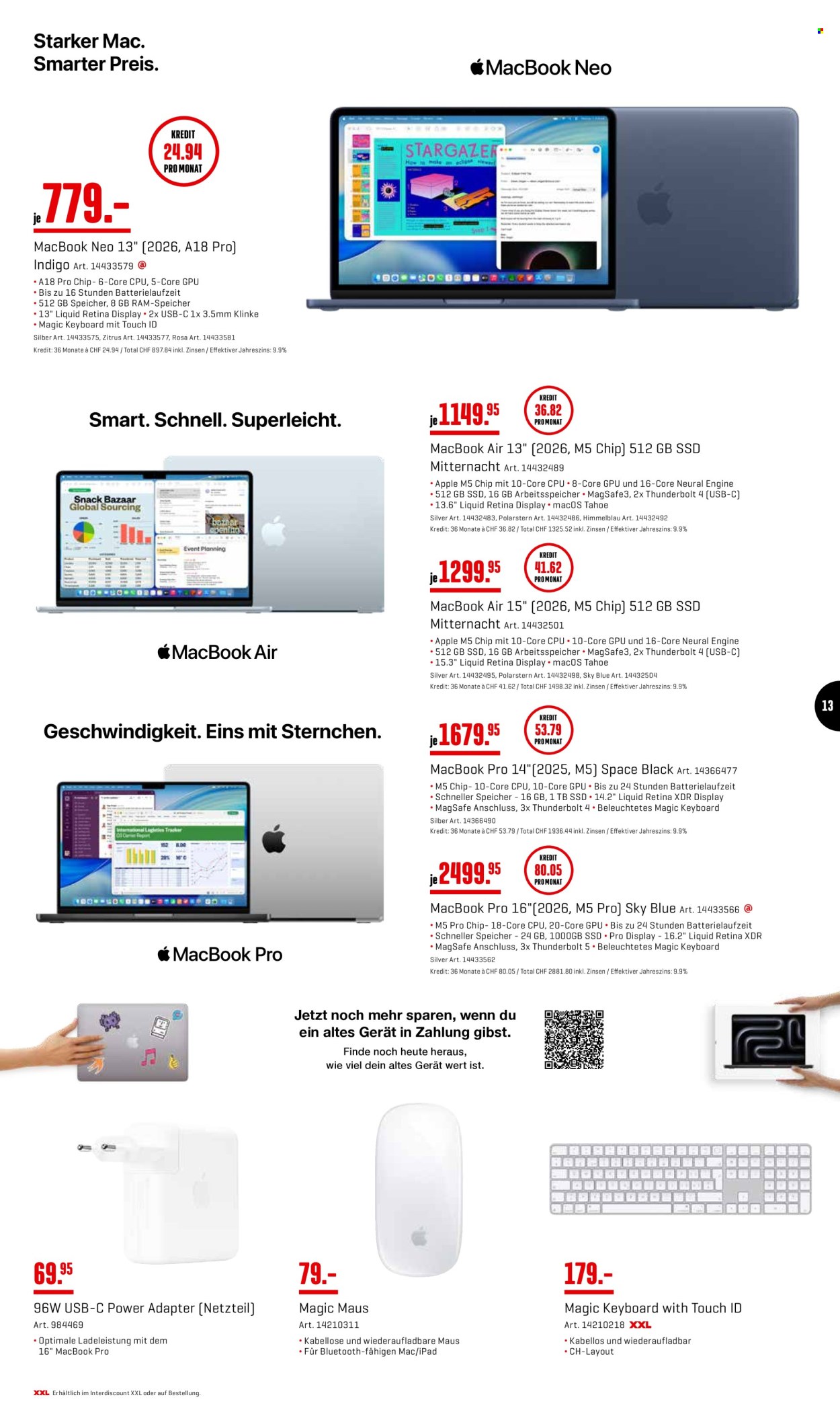 Catalogue Interdiscount - 7.9.2026 - 20.9.2026. Page 13. Page 13