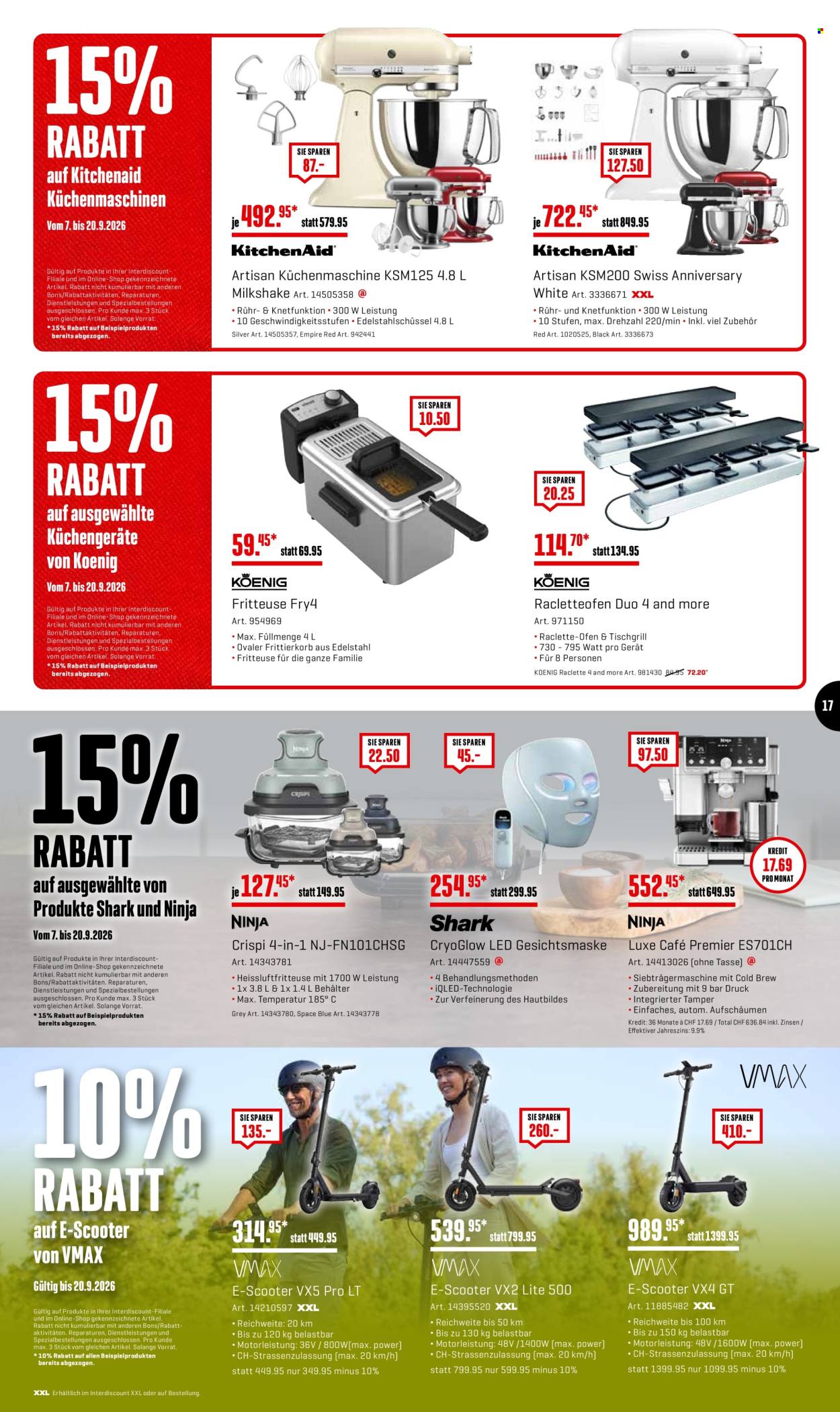 Catalogue Interdiscount - 7.9.2026 - 20.9.2026. Page 17. Page 17