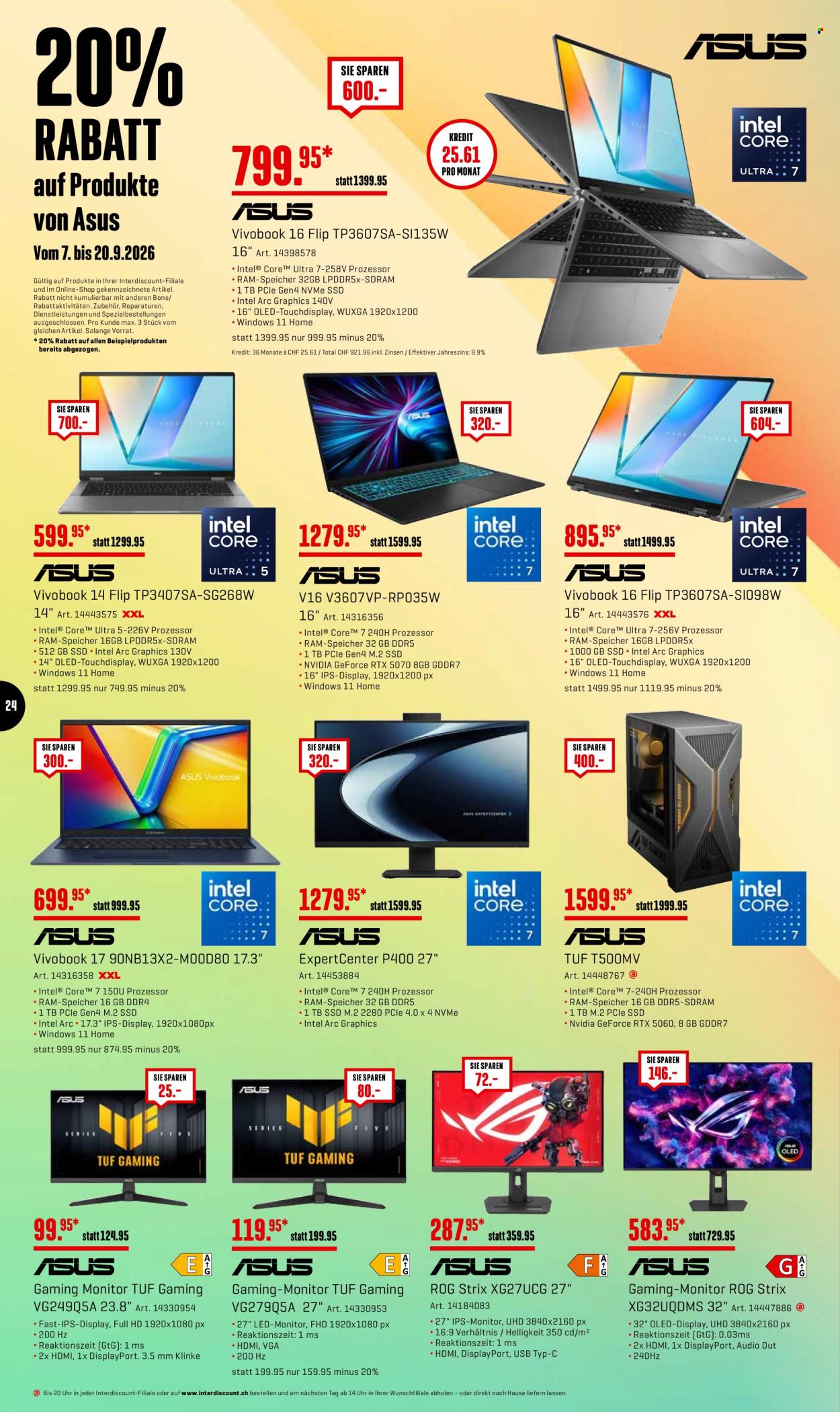 Catalogue Interdiscount - 7.9.2026 - 20.9.2026. Page 24. Page 24