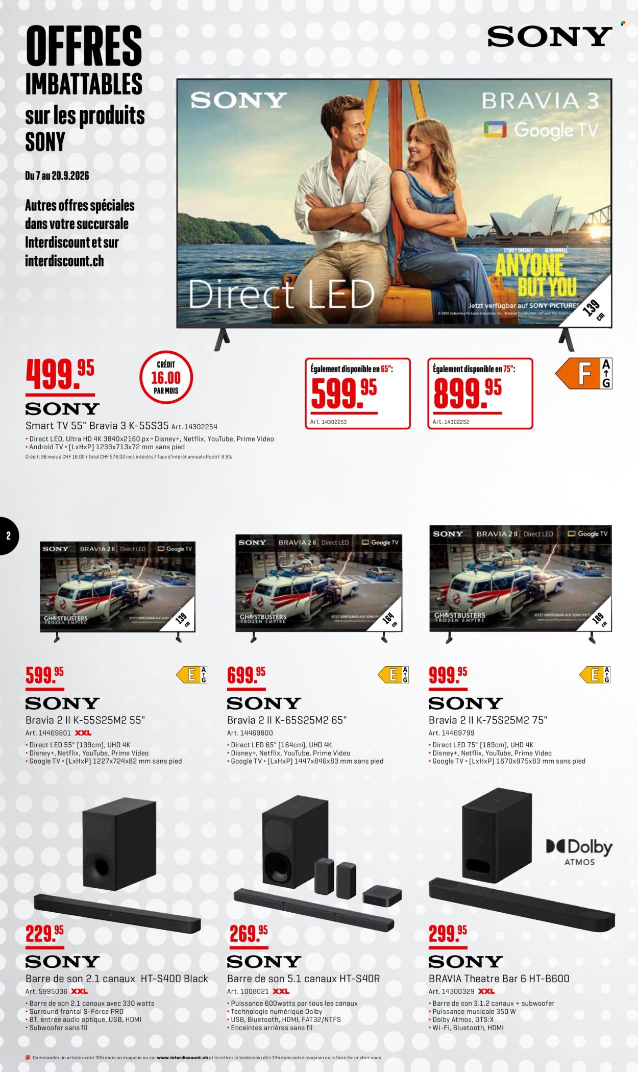 Catalogue Interdiscount - 7.9.2026 - 20.9.2026. Page 2. Page 2