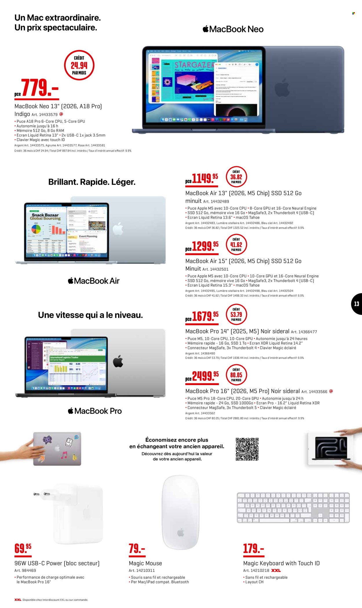 Catalogue Interdiscount - 7.9.2026 - 20.9.2026. Page 13. Page 13