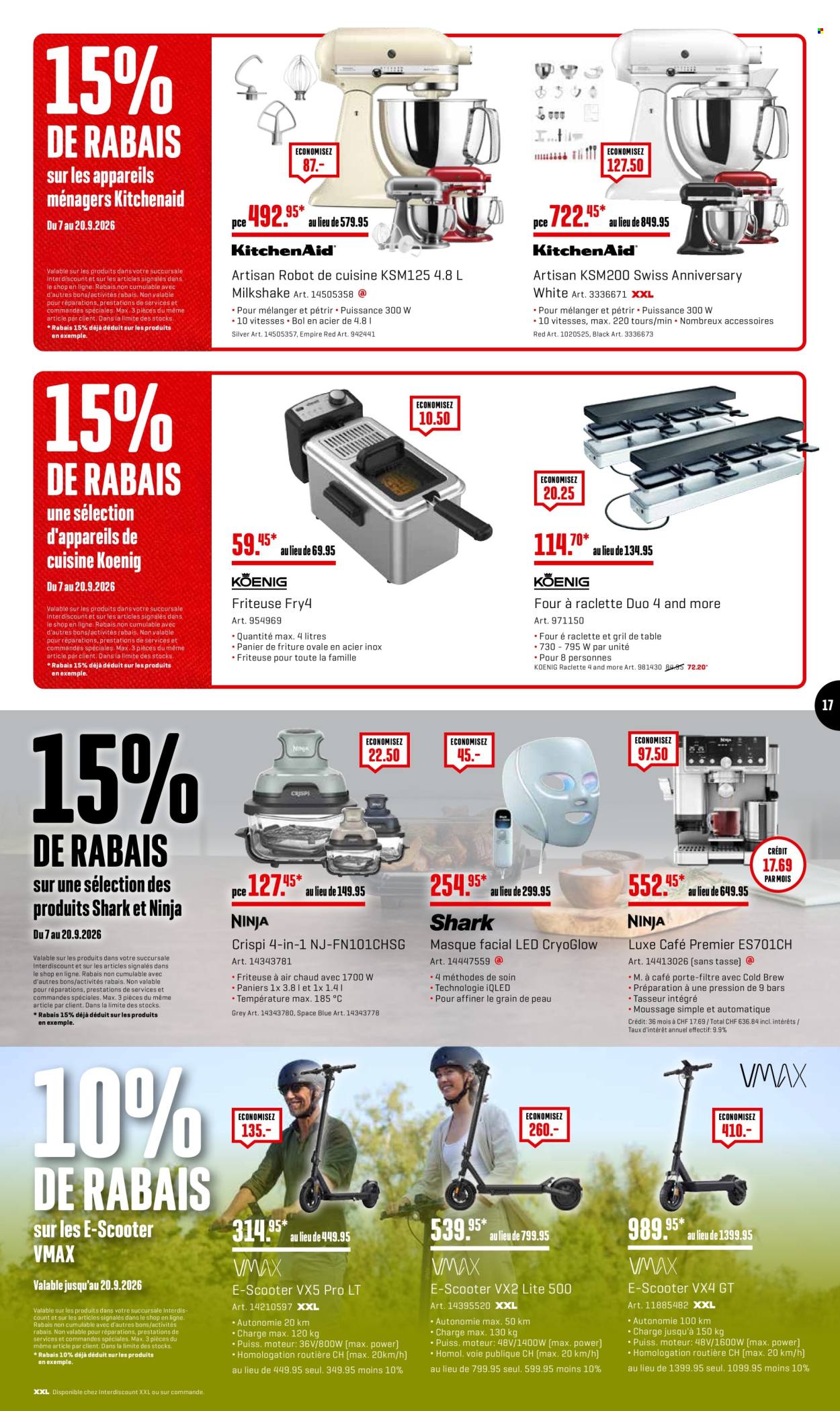 Catalogue Interdiscount - 7.9.2026 - 20.9.2026. Page 17. Page 17