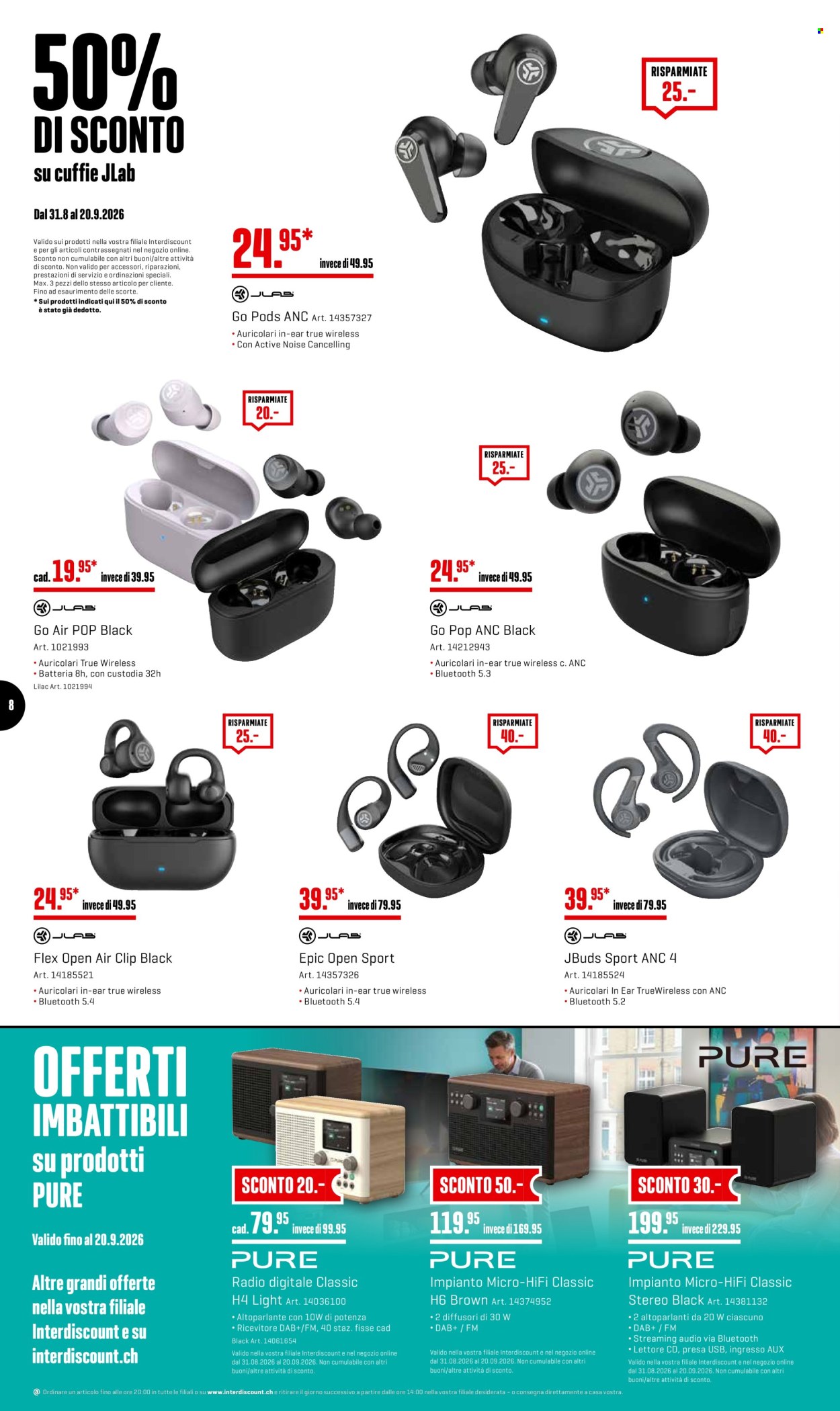 Catalogue Interdiscount - 7.9.2026 - 20.9.2026. Page 8. Page 8
