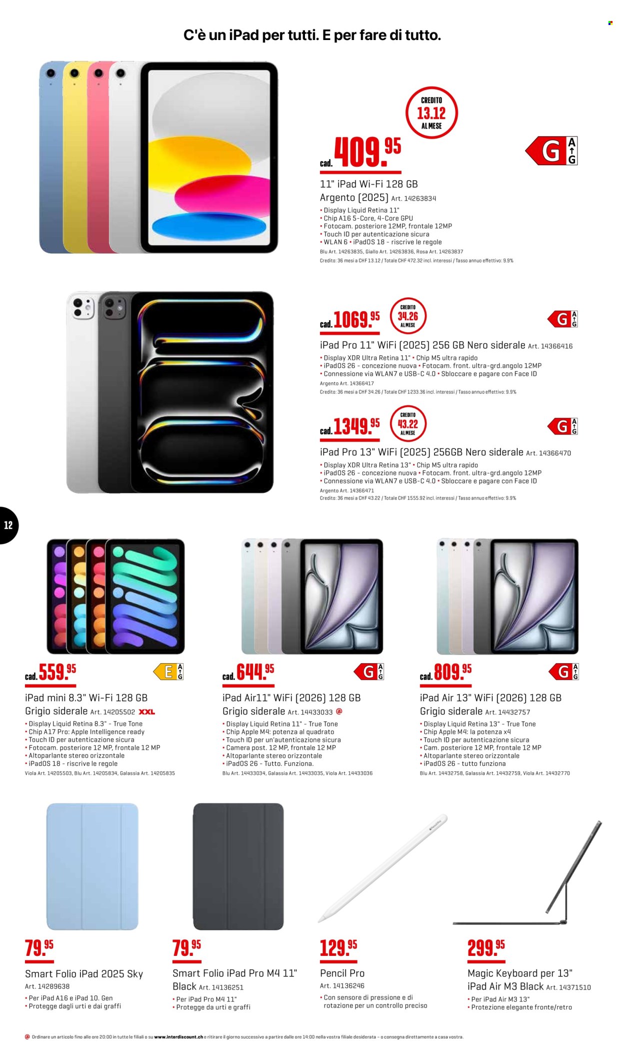 Catalogue Interdiscount - 7.9.2026 - 20.9.2026. Page 12. Page 12