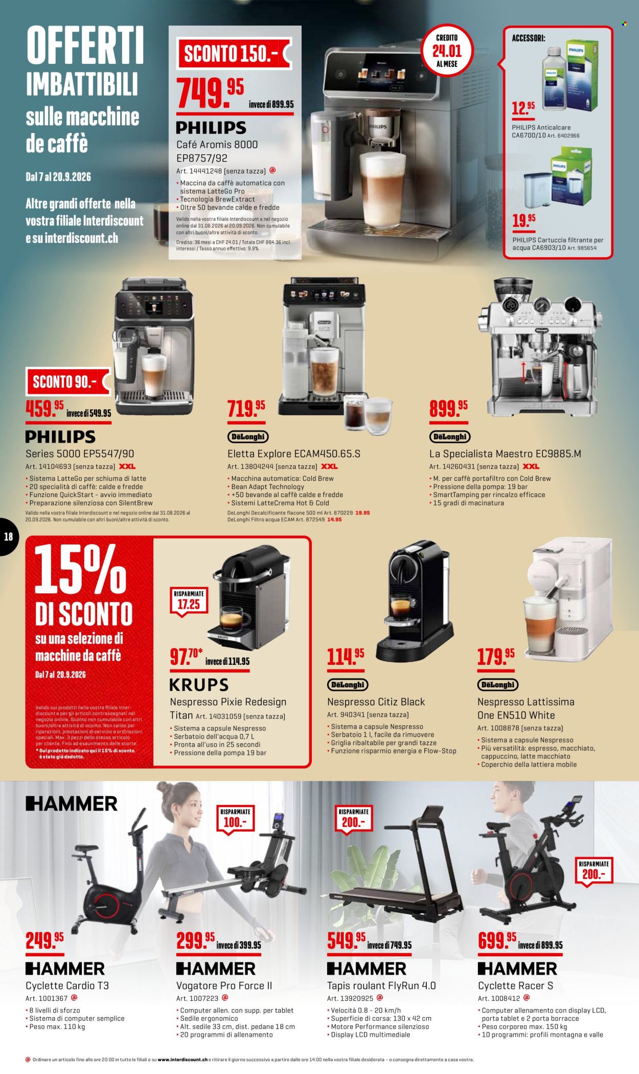 Catalogue Interdiscount - 7.9.2026 - 20.9.2026. Page 18. Page 18