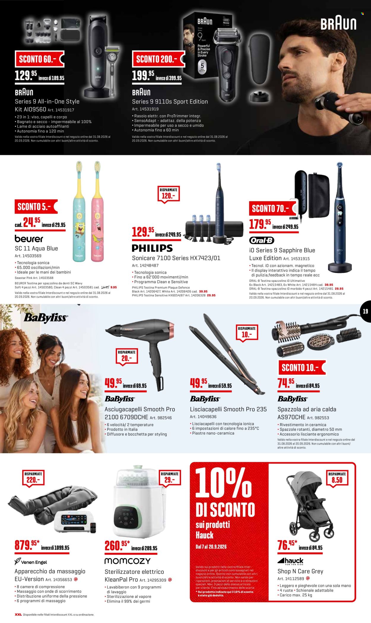 Catalogue Interdiscount - 7.9.2026 - 20.9.2026. Page 19. Page 19