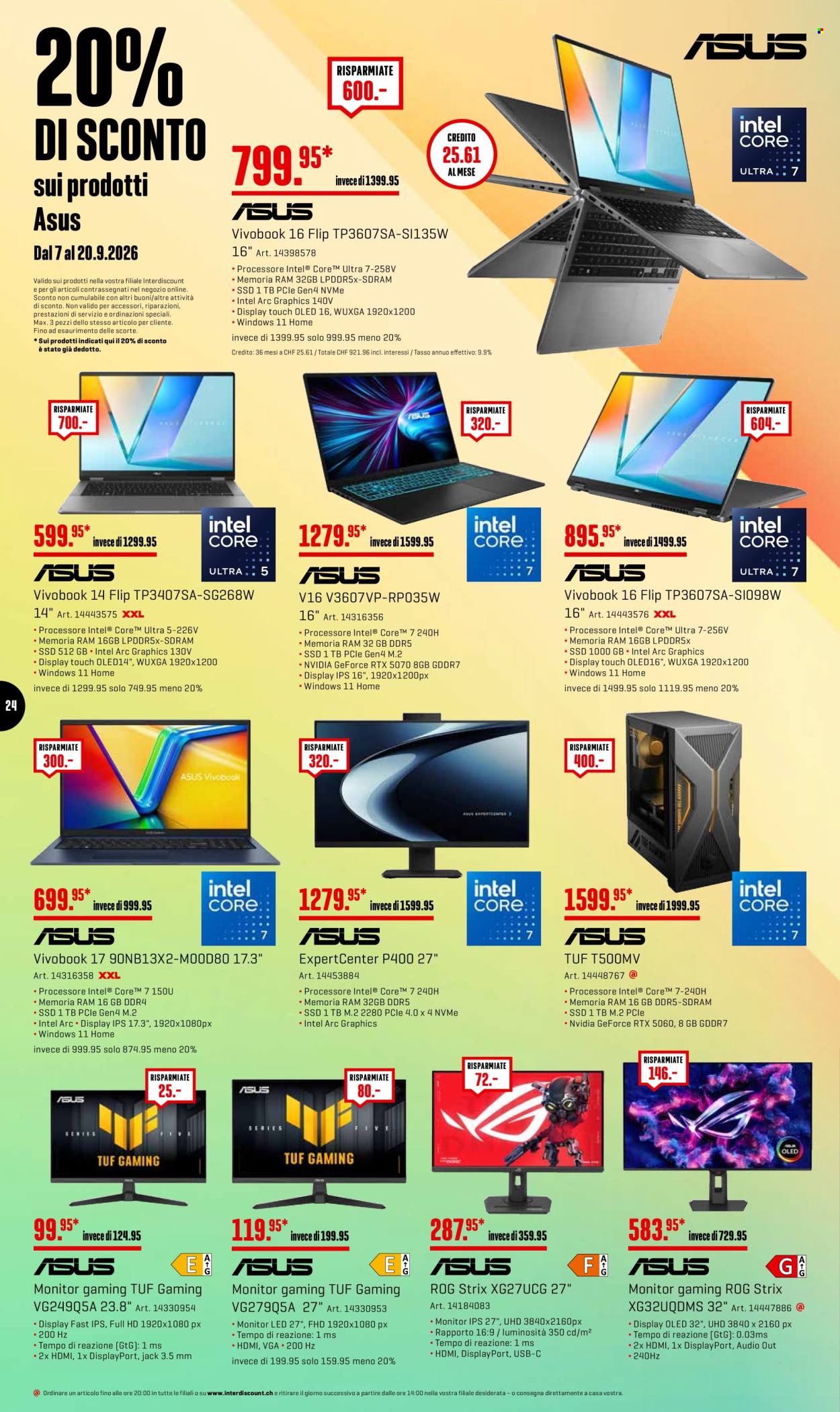 Catalogue Interdiscount - 7.9.2026 - 20.9.2026. Page 24. Page 24