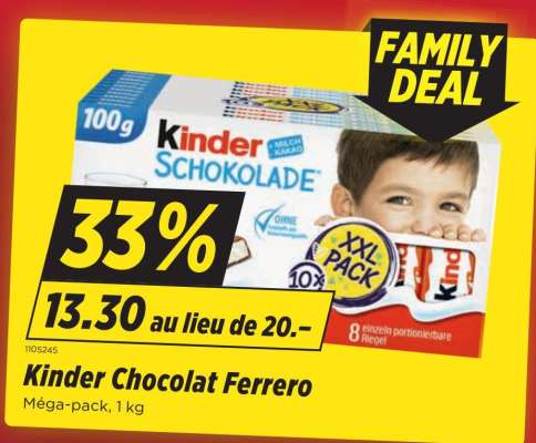 Kinder Chocolat Ferrero