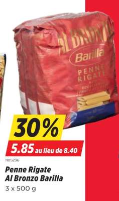 Penne Rigate Al Bronzo Barilla