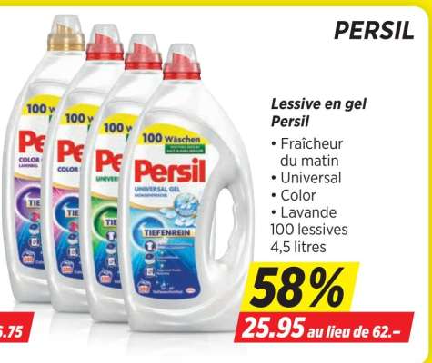 Lessive en gel Persil
