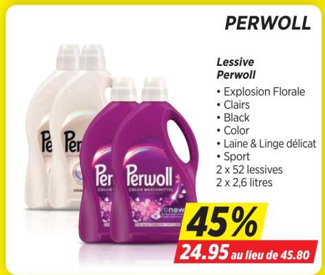 Lessive Perwoll