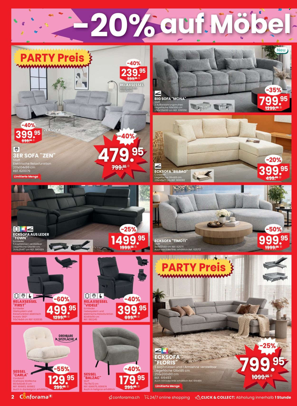 Catalogue Conforama - 9.9.2026 - 22.9.2026. Page 2. Page 2