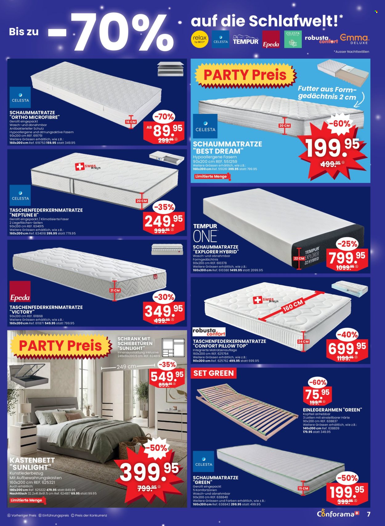 Catalogue Conforama - 9.9.2026 - 22.9.2026. Page 7. Page 7