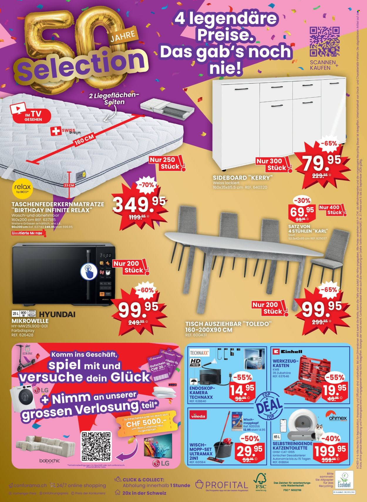 Catalogue Conforama - 9.9.2026 - 22.9.2026. Page 16. Page 16