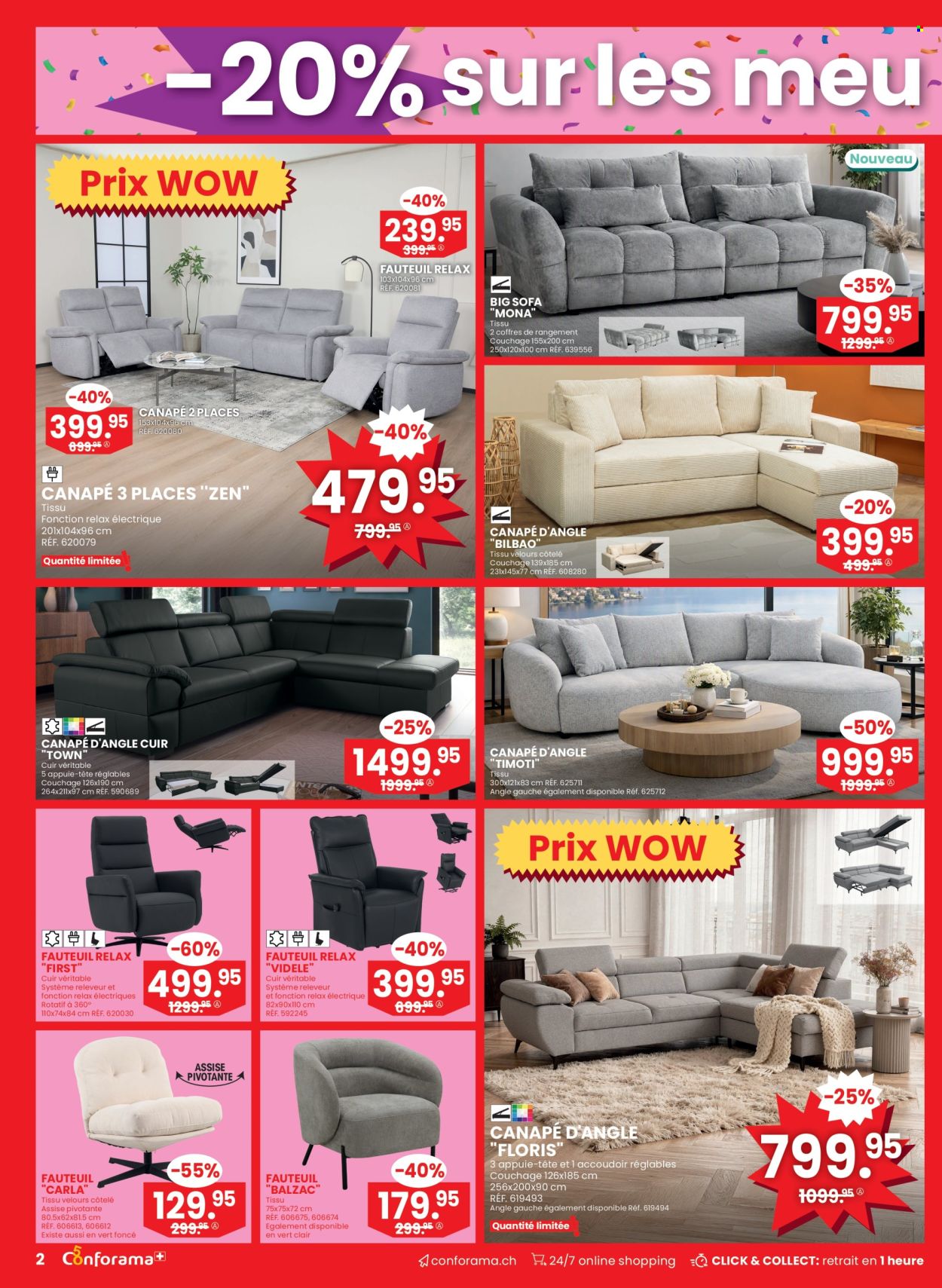 Catalogue Conforama - 9.9.2026 - 22.9.2026. Page 2. Page 2