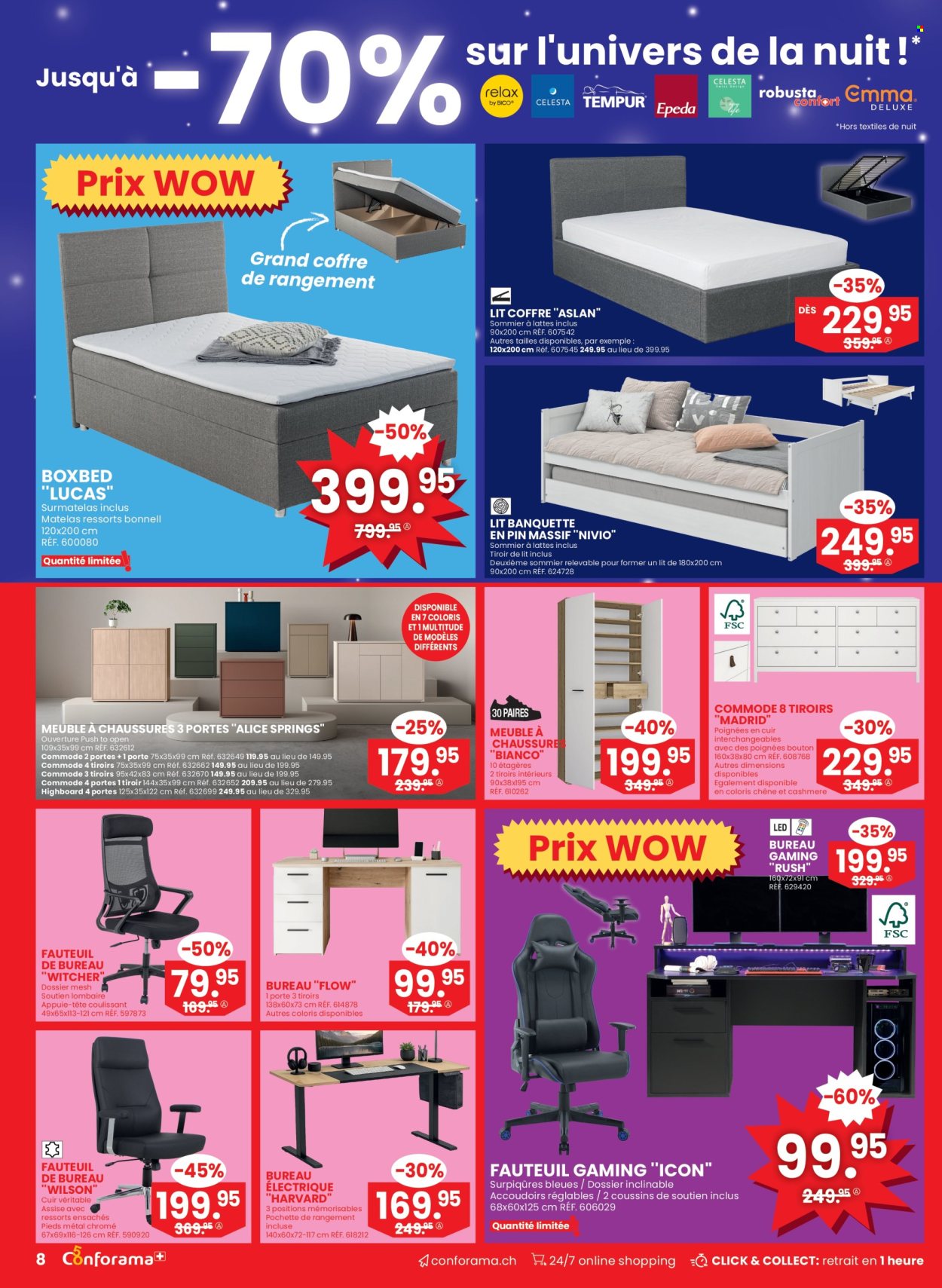 Catalogue Conforama - 9.9.2026 - 22.9.2026. Page 8. Page 8