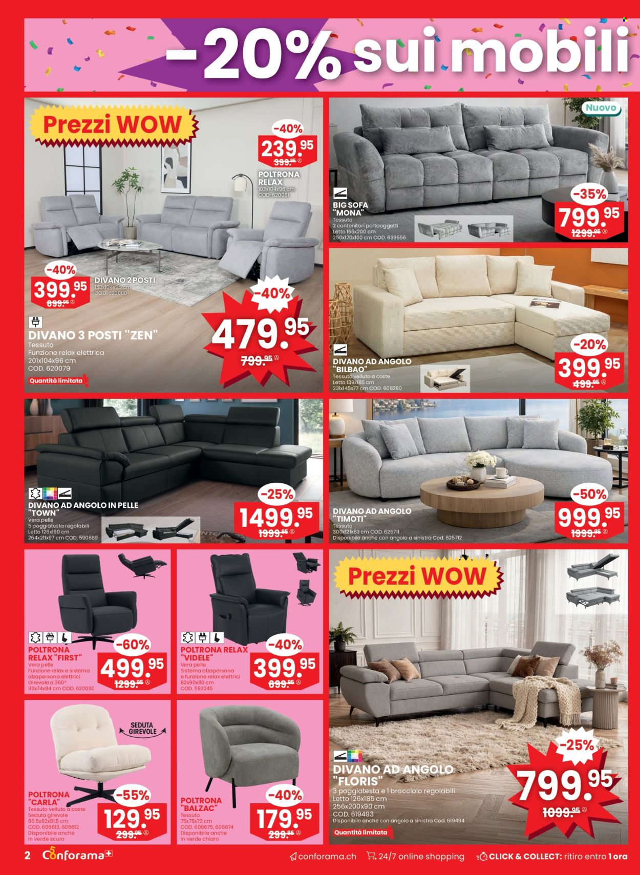Catalogue Conforama - 9.9.2026 - 22.9.2026. Page 2. Page 2