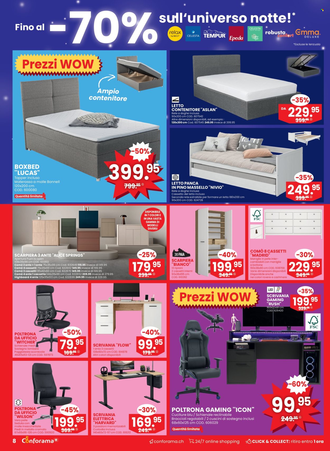 Catalogue Conforama - 9.9.2026 - 22.9.2026. Page 8. Page 8