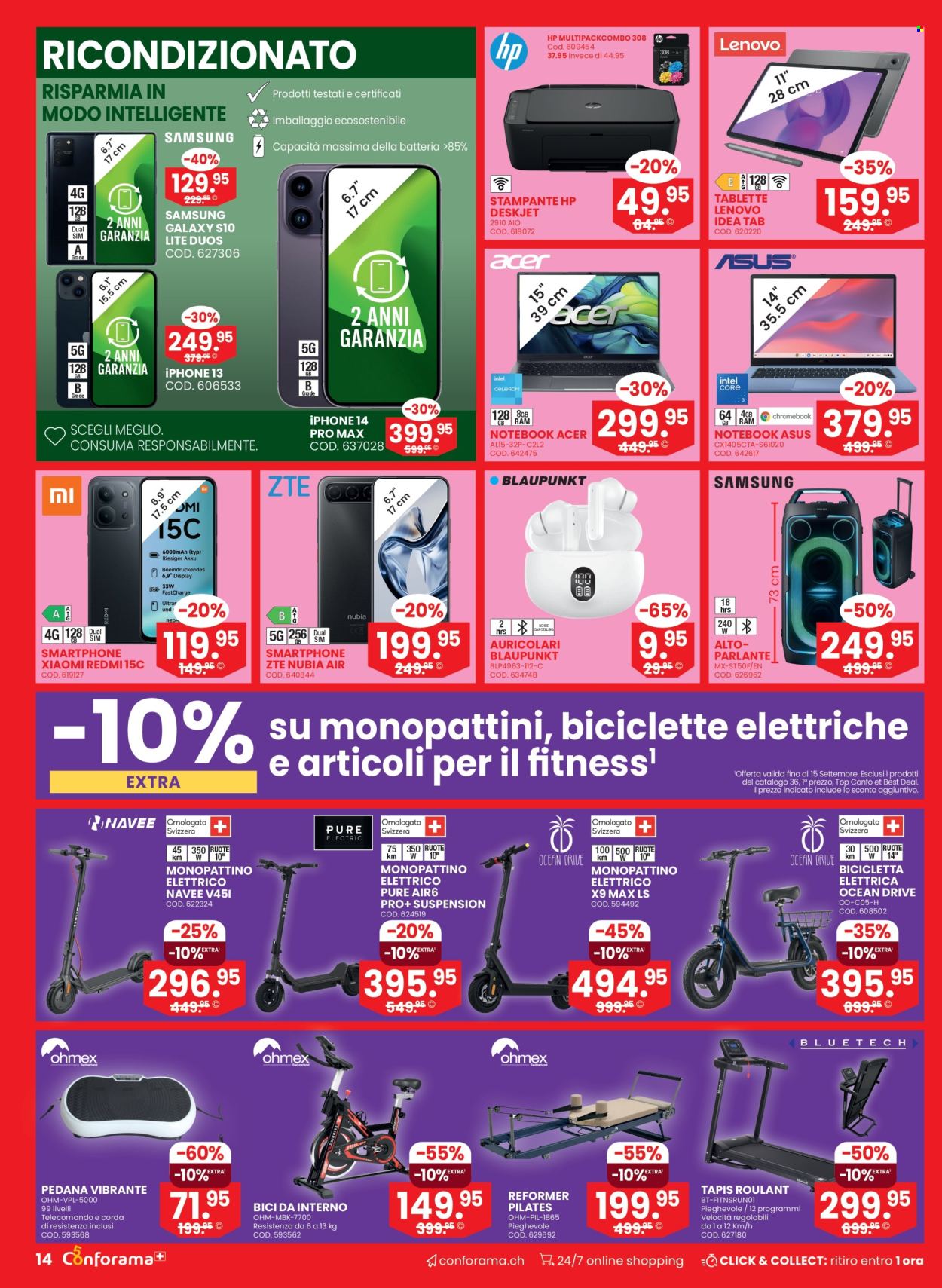 Catalogue Conforama - 9.9.2026 - 22.9.2026. Page 14. Page 14