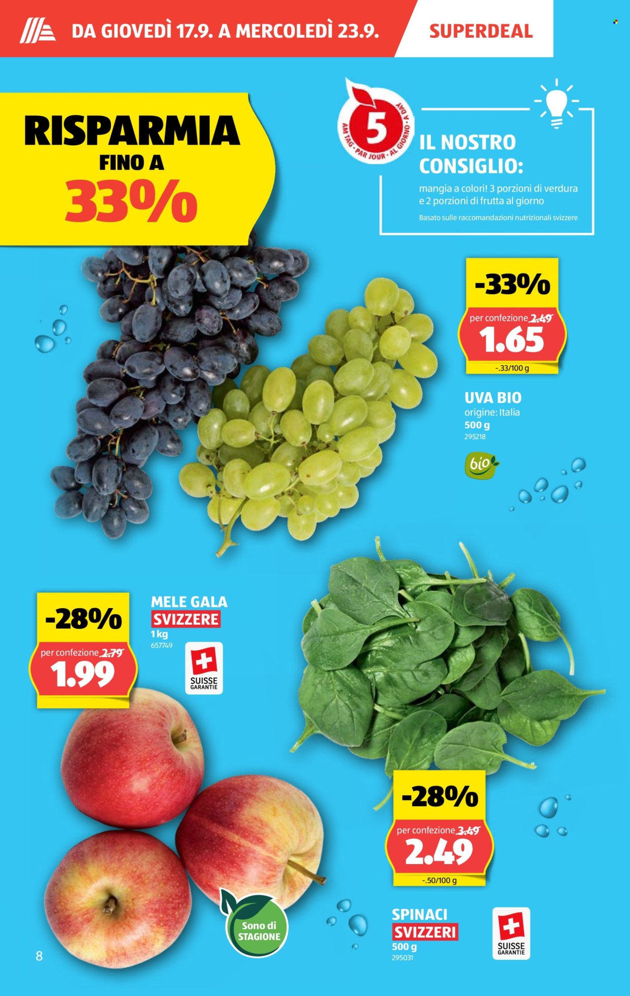Catalogue Aldi - 17.9.2026 - 23.9.2026. Page 8. Page 8
